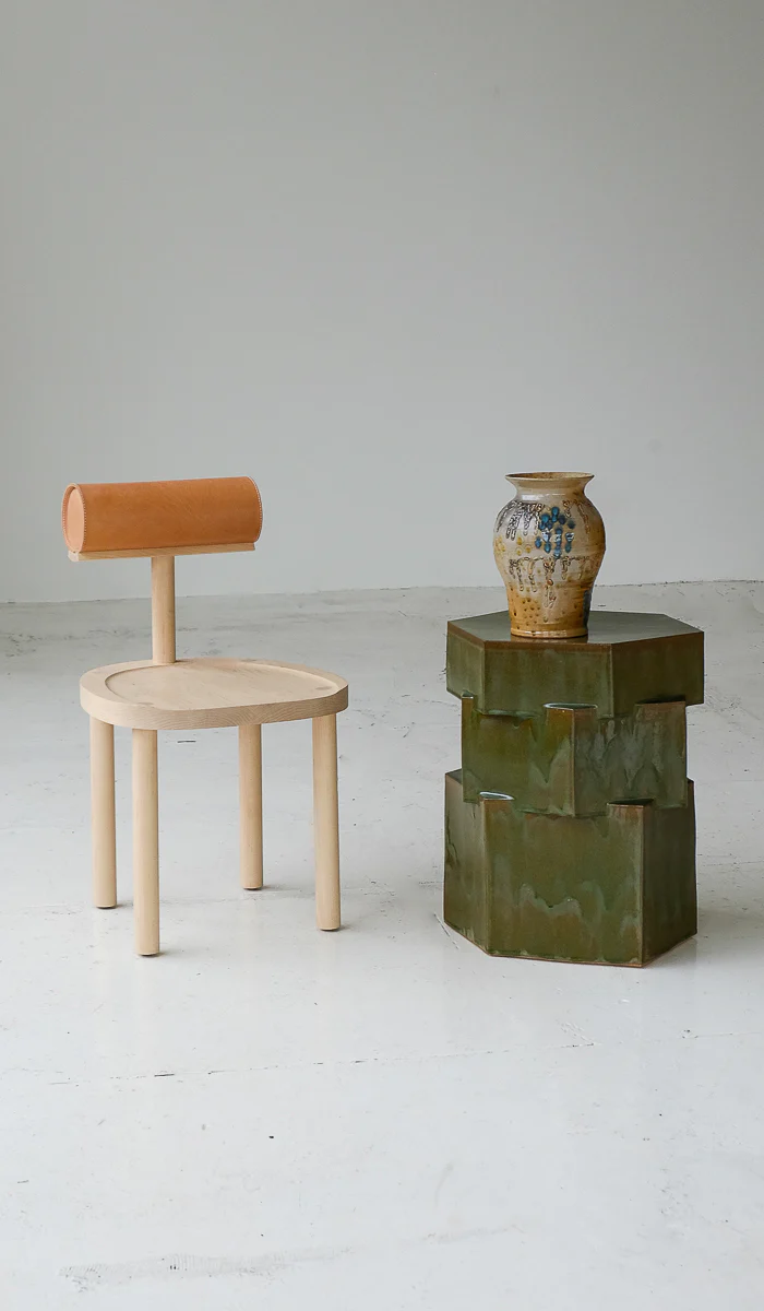 B Zippy XL Tall Triple Tier Hex Side Table - Image 3