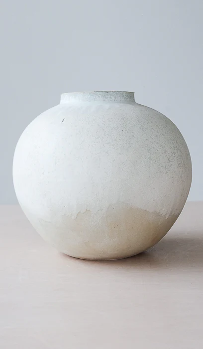 Clair Catillaz Round Mint Crystal Vessel - Image 3