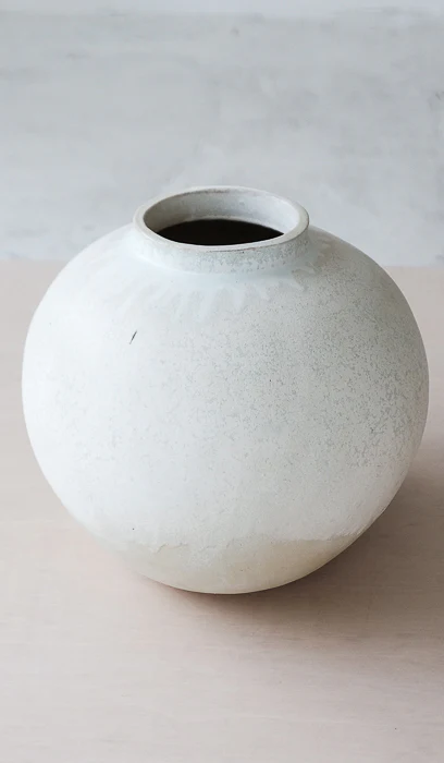 Clair Catillaz Round Mint Crystal Vessel - Image 9