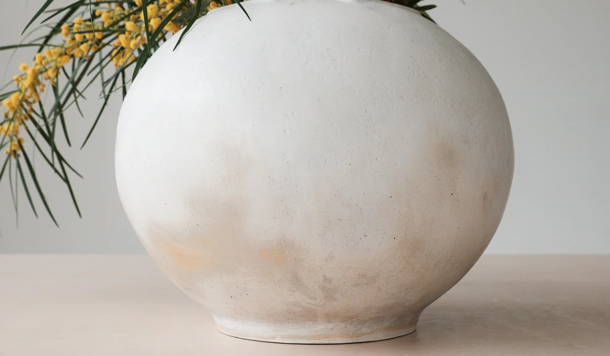 Clair Catillaz Apple Ash Round Cross Vessel - Image 4