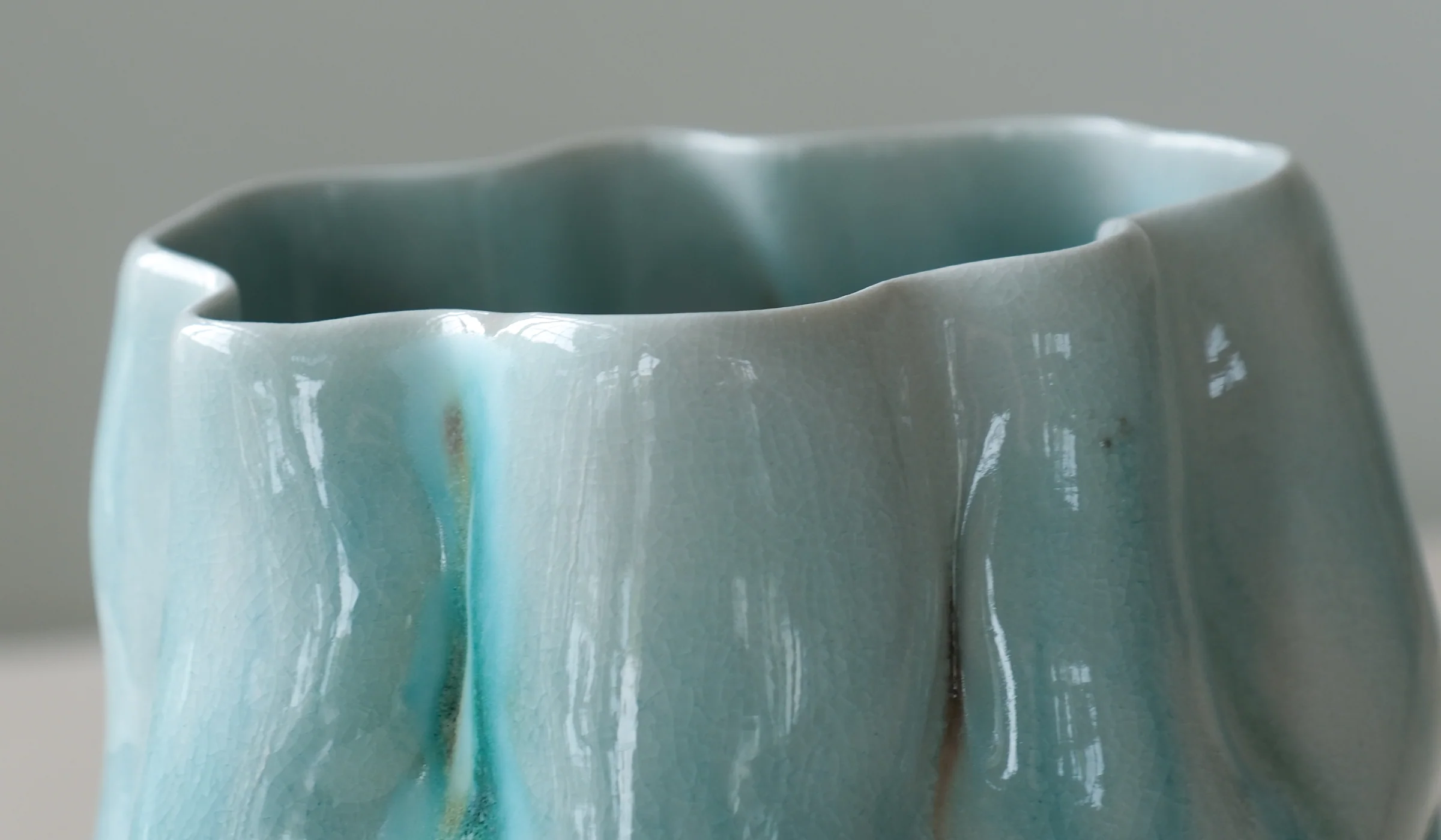 Clair Catillaz Saturated Copper Vessel - Image 4