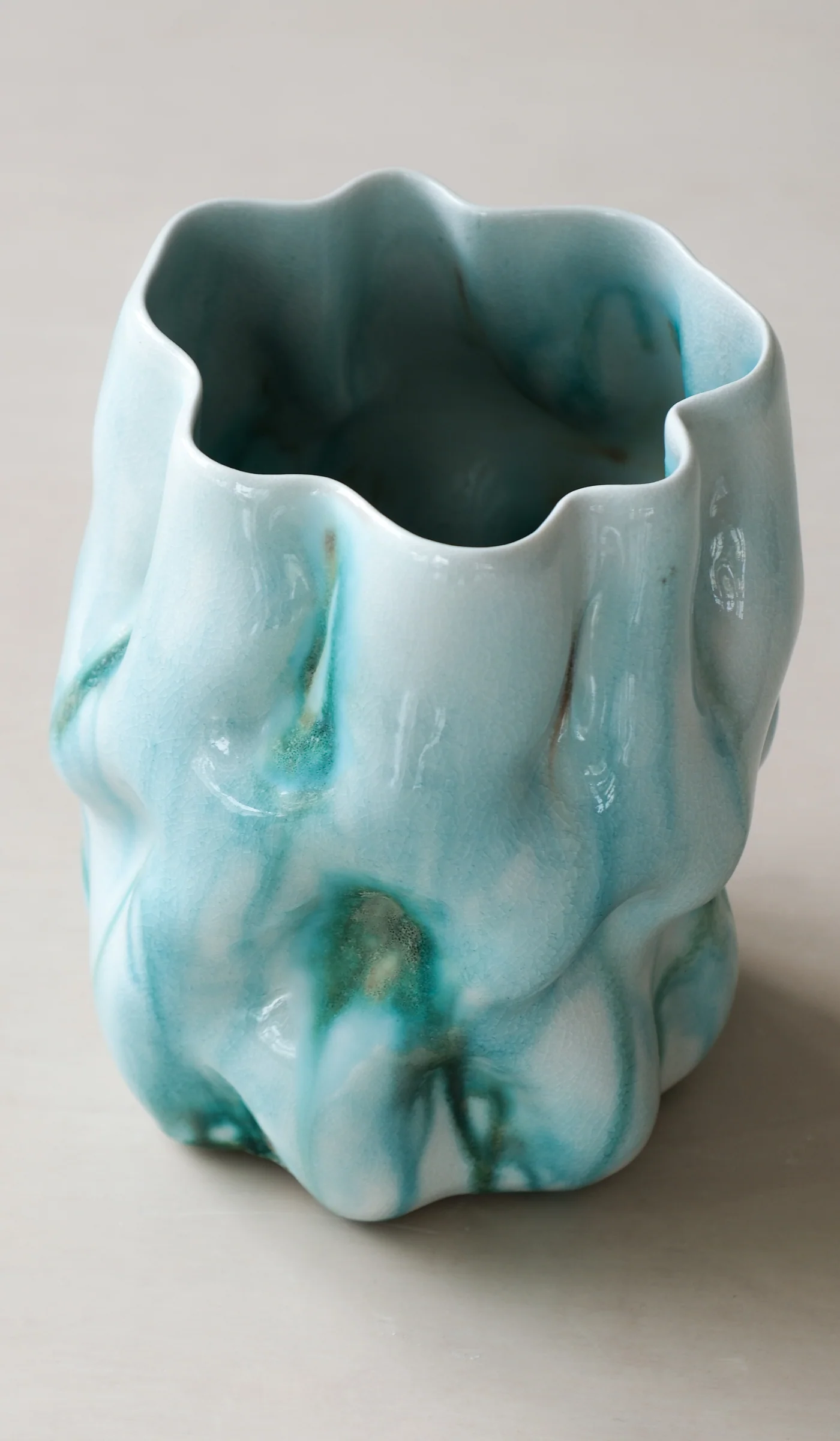 Clair Catillaz Saturated Copper Vessel - Image 5