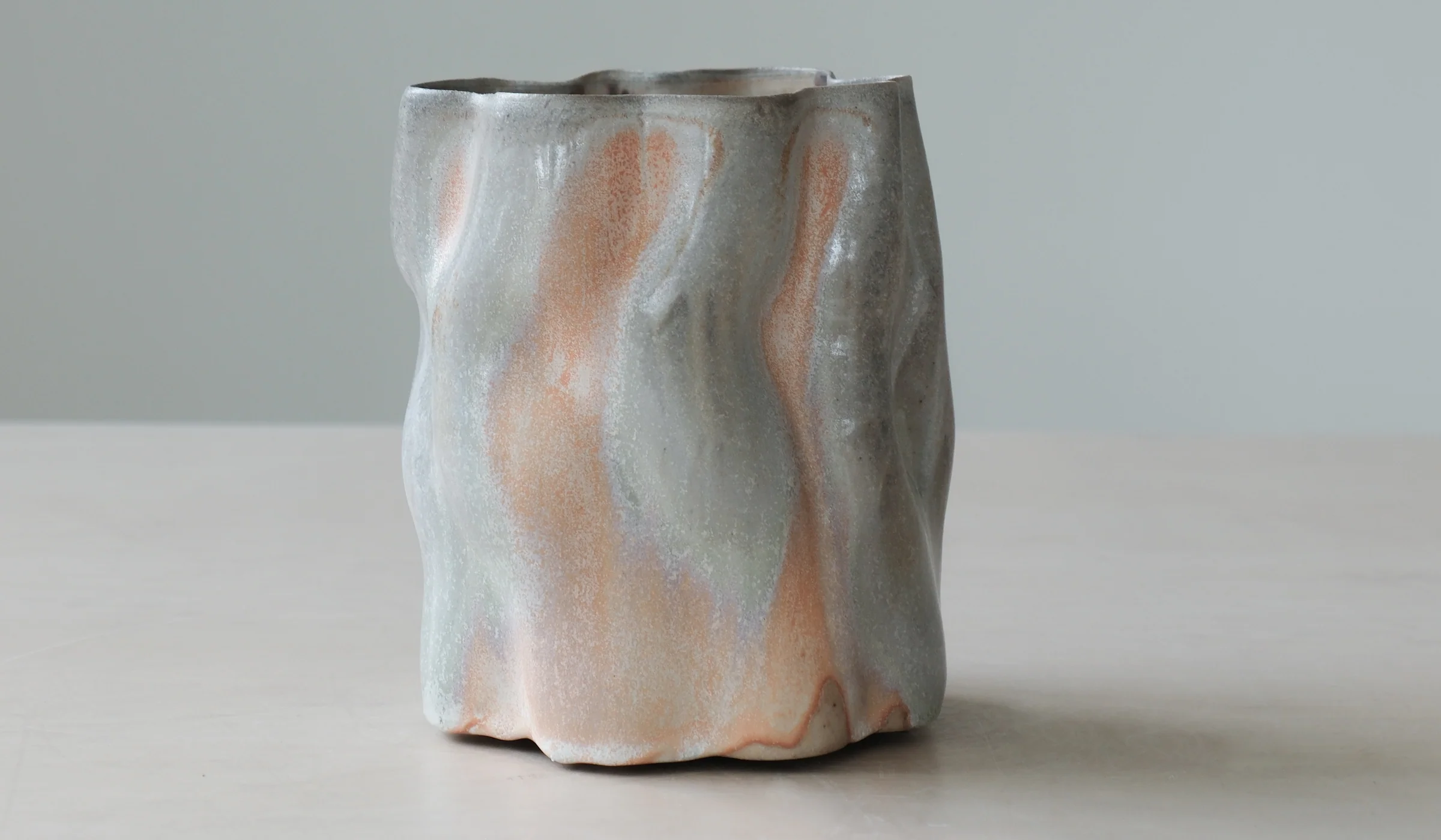 Clair Catillaz Wavy Sugar Skin Vessel - Image 13