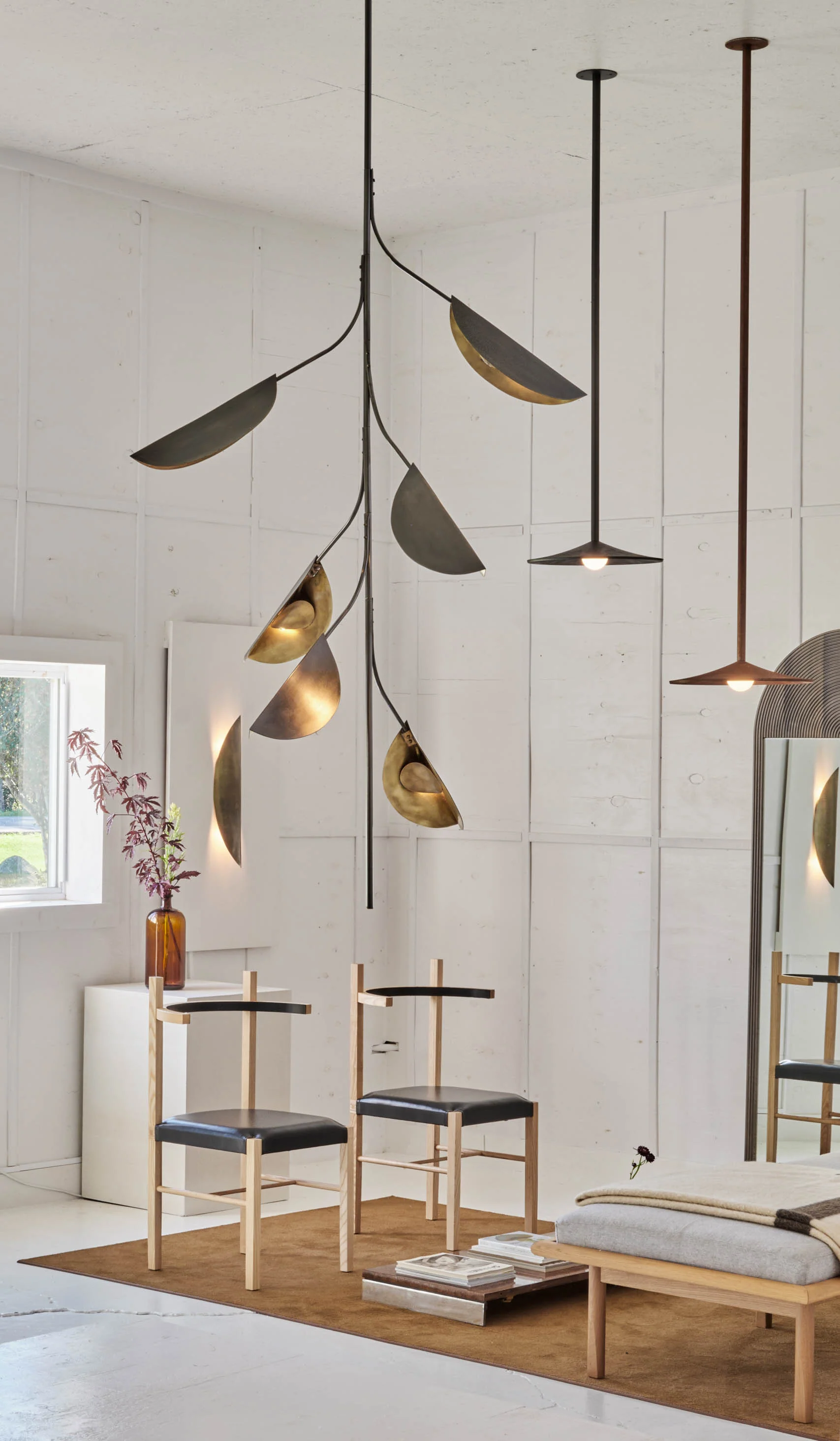 Coil + Drift Ridge Chandelier - Image 3