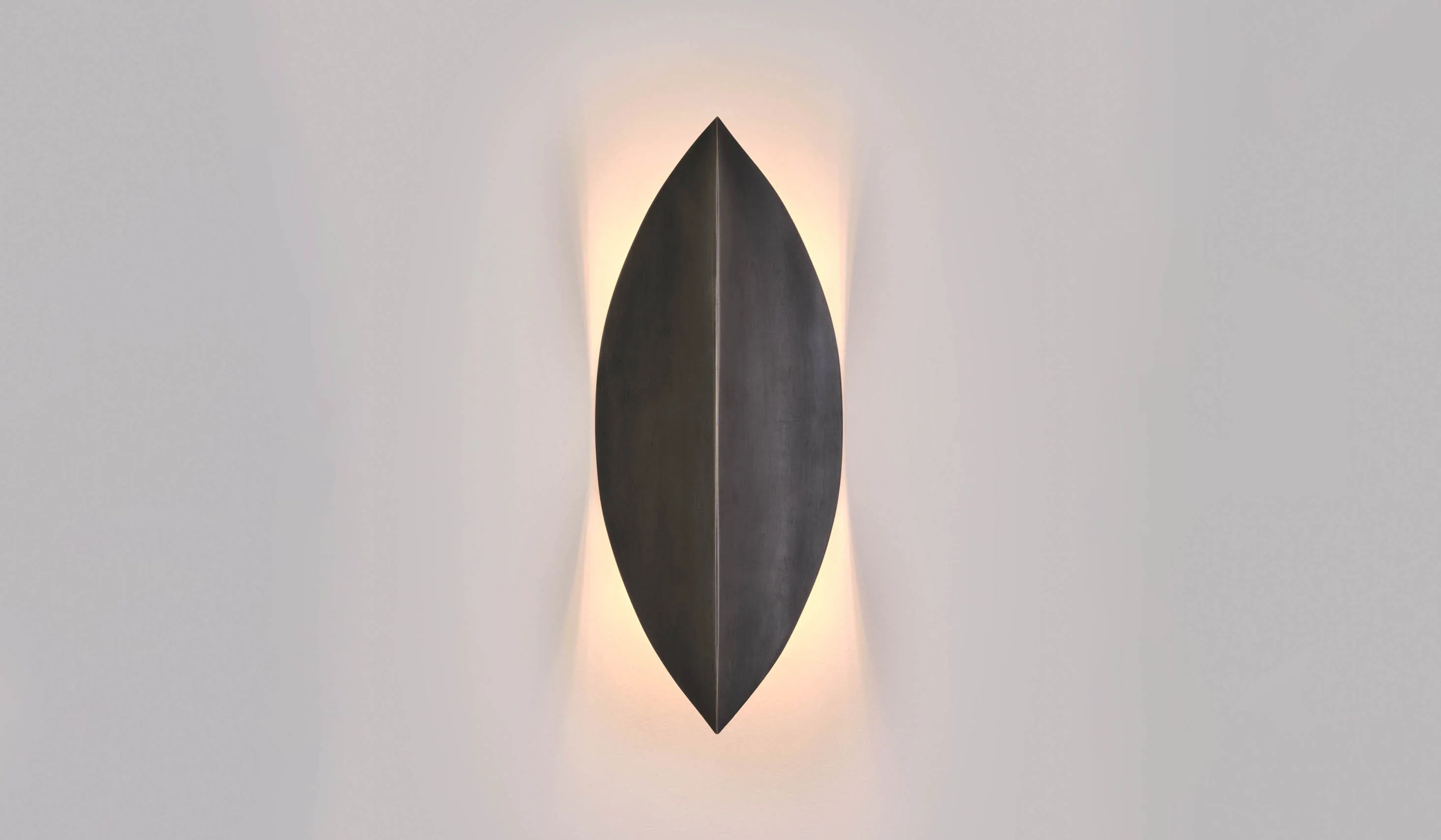 Coil + Drift Small Ridge Sconce - Image 4