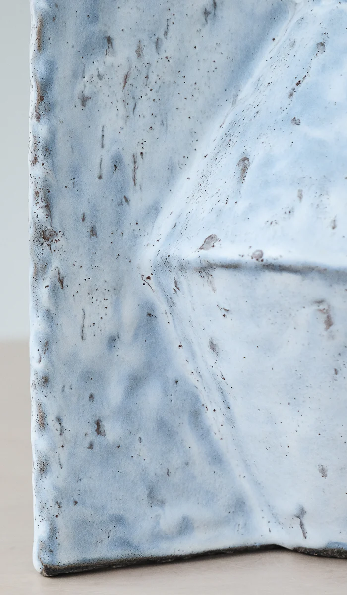 Giselle Hicks Speckled Pale Grey Diamond Bottle with Frame - Image 6