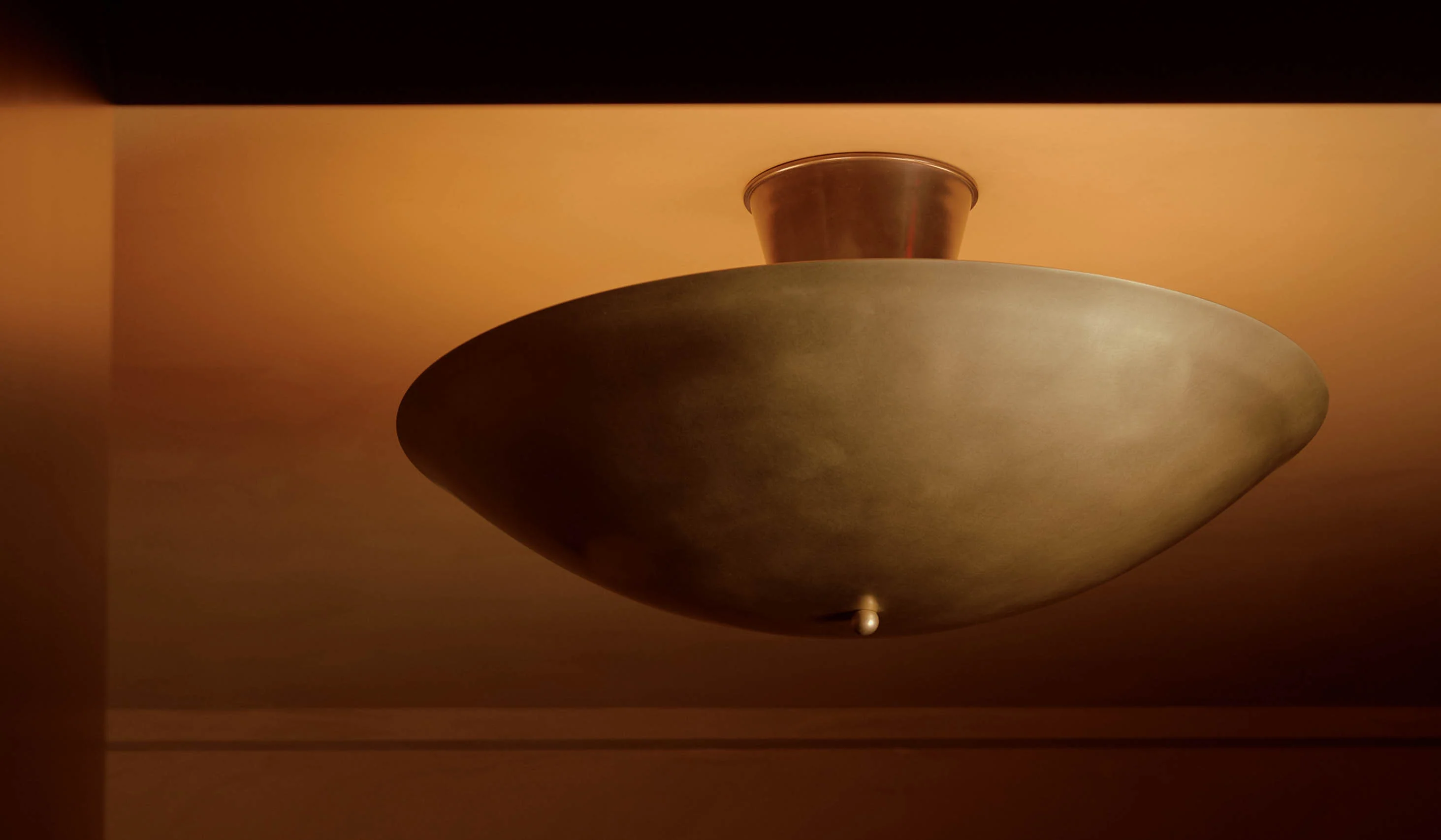 In Common With 36" Brass Arundel Flush Mount - Image 18