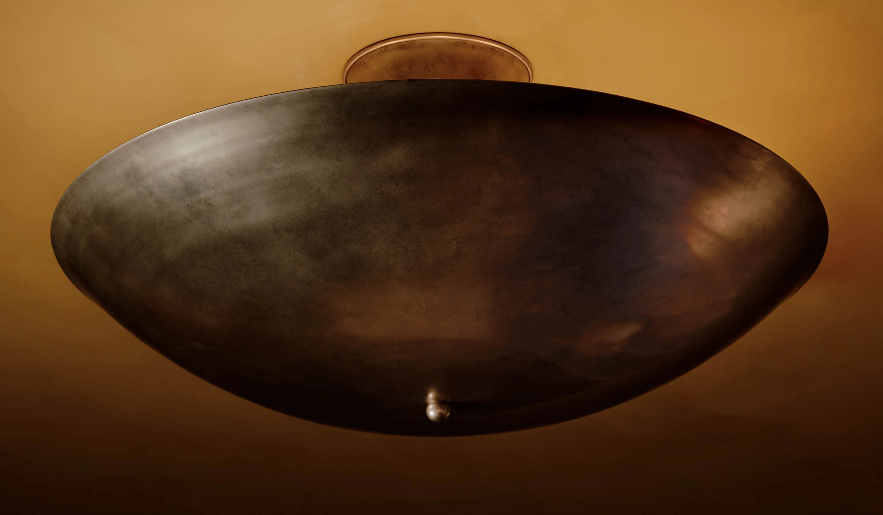 In Common With 36" Brass Arundel Flush Mount - Image 7