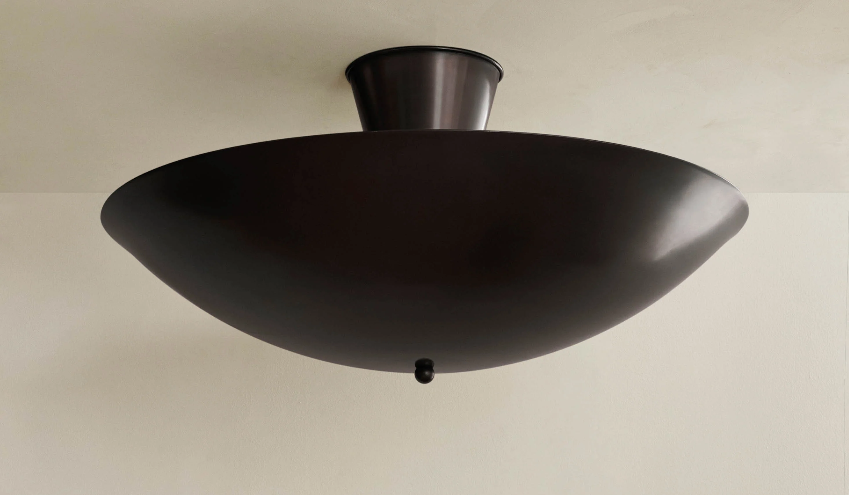 In Common With 36" Brass Arundel Flush Mount - Image 8
