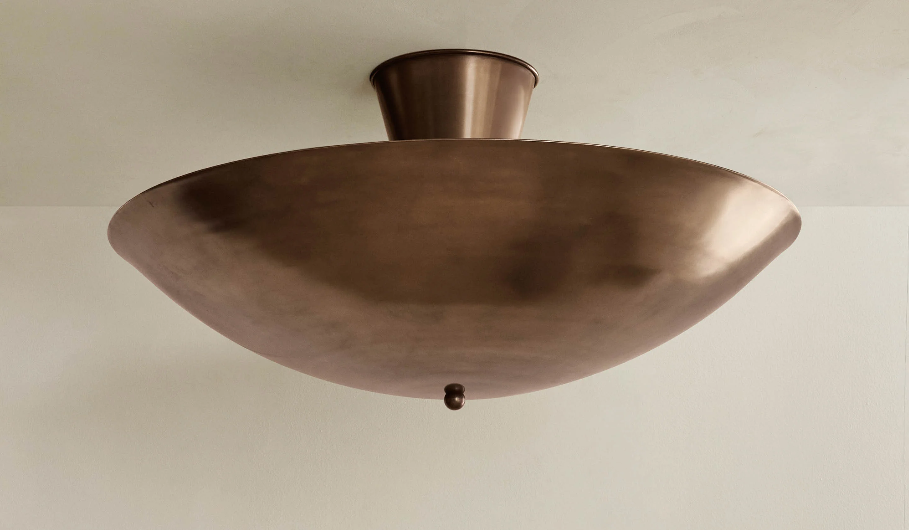In Common With 36" Brass Arundel Flush Mount - Image 9