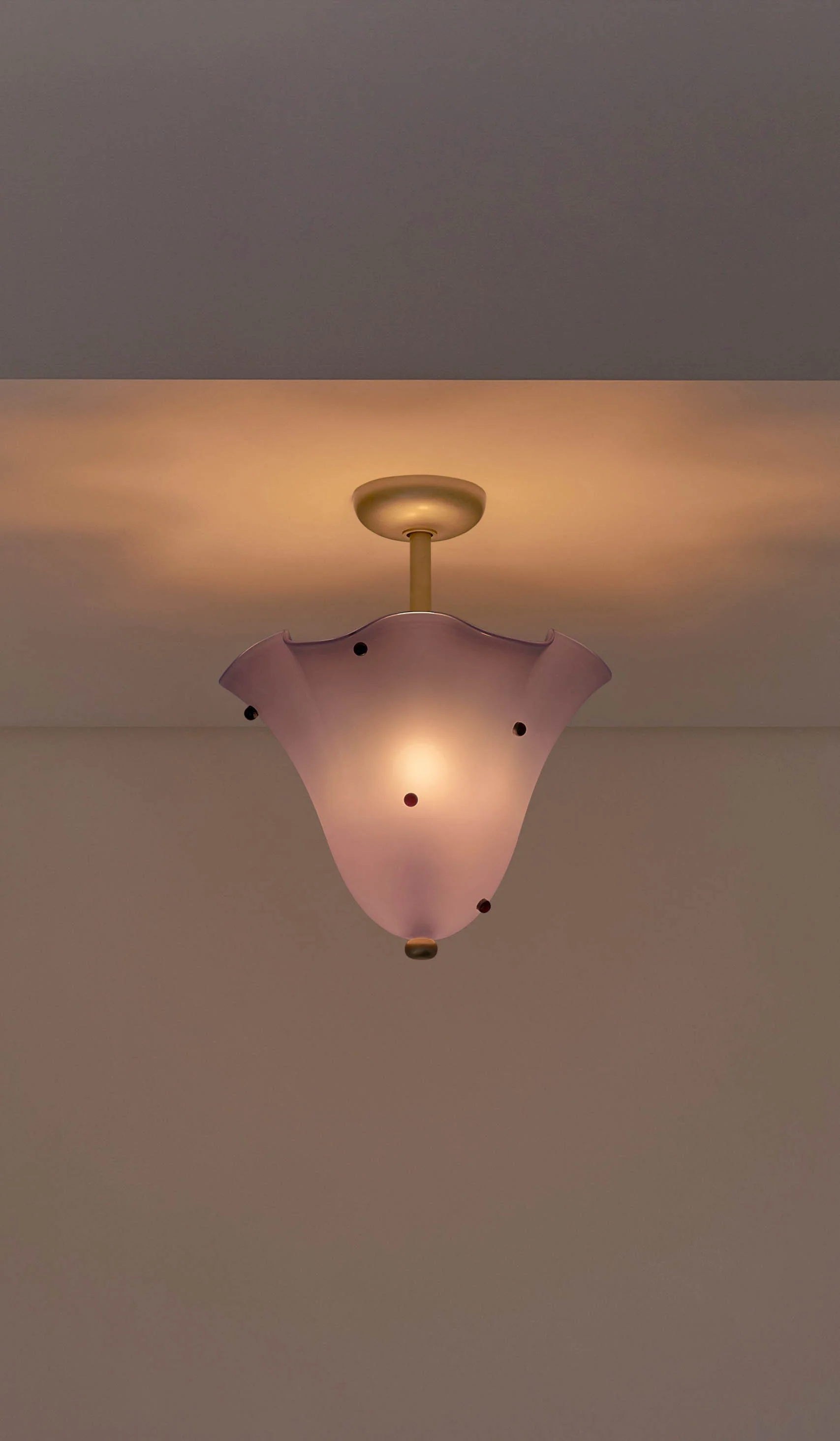 In Common With Blown Glass Fazzo Flush Mount with Dots - Image 121