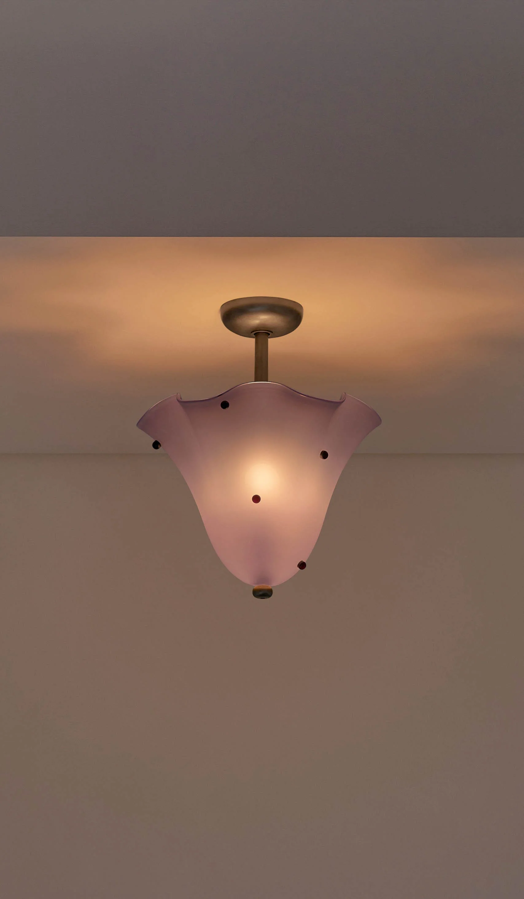 In Common With Blown Glass Fazzo Flush Mount with Dots - Image 127