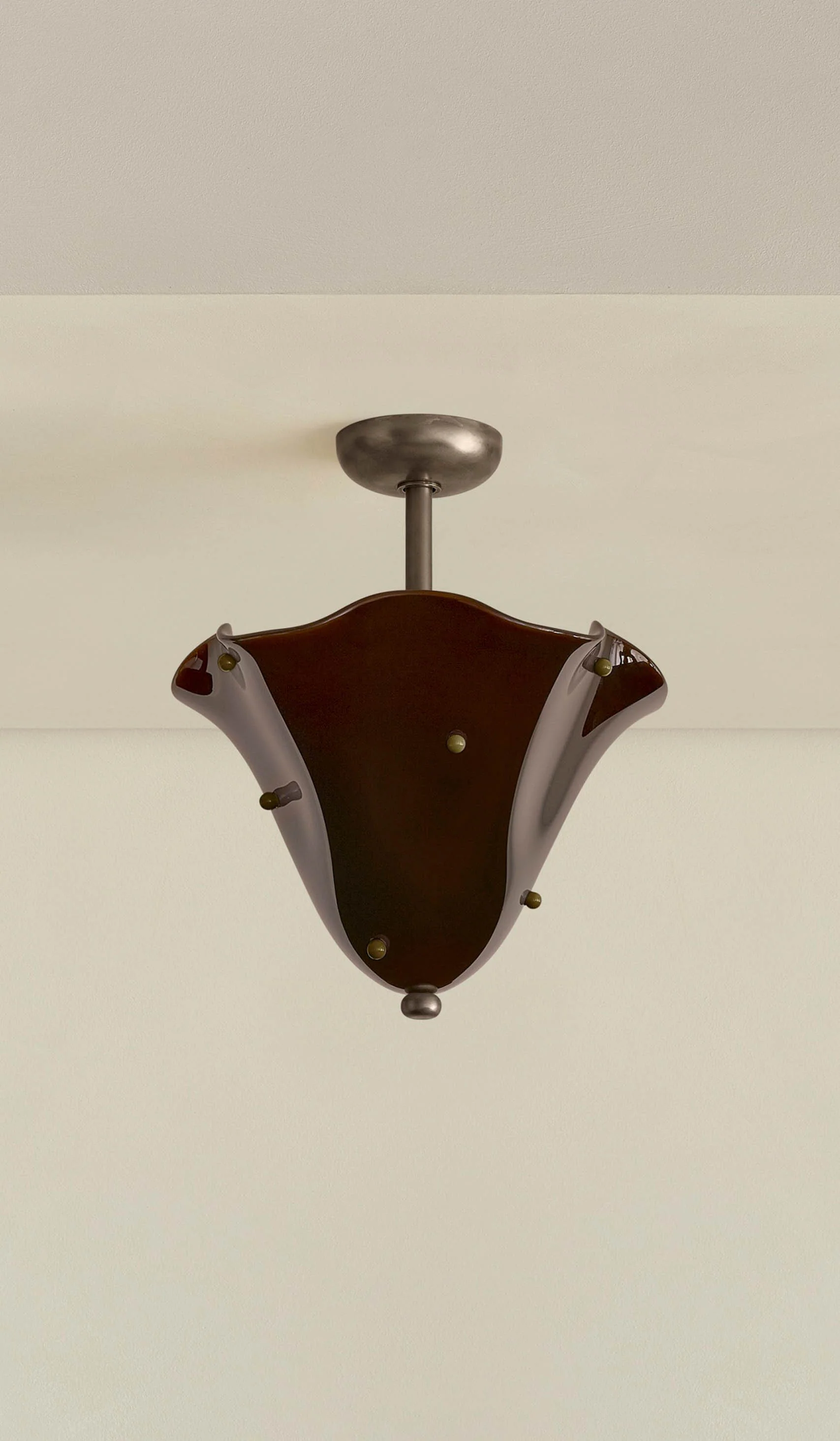 In Common With Blown Glass Fazzo Flush Mount with Dots - Image 147