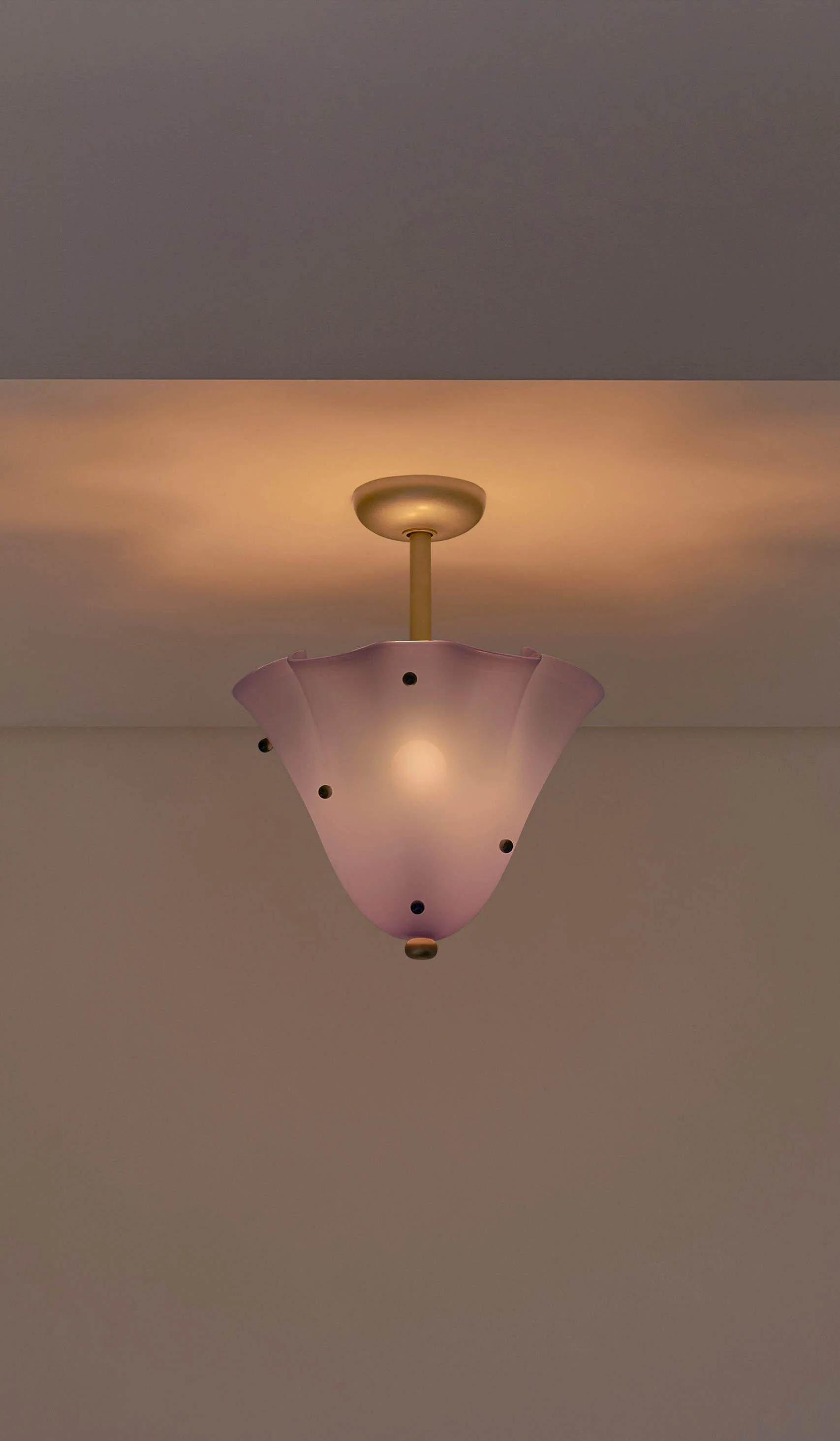 In Common With Blown Glass Fazzo Flush Mount with Dots - Image 157