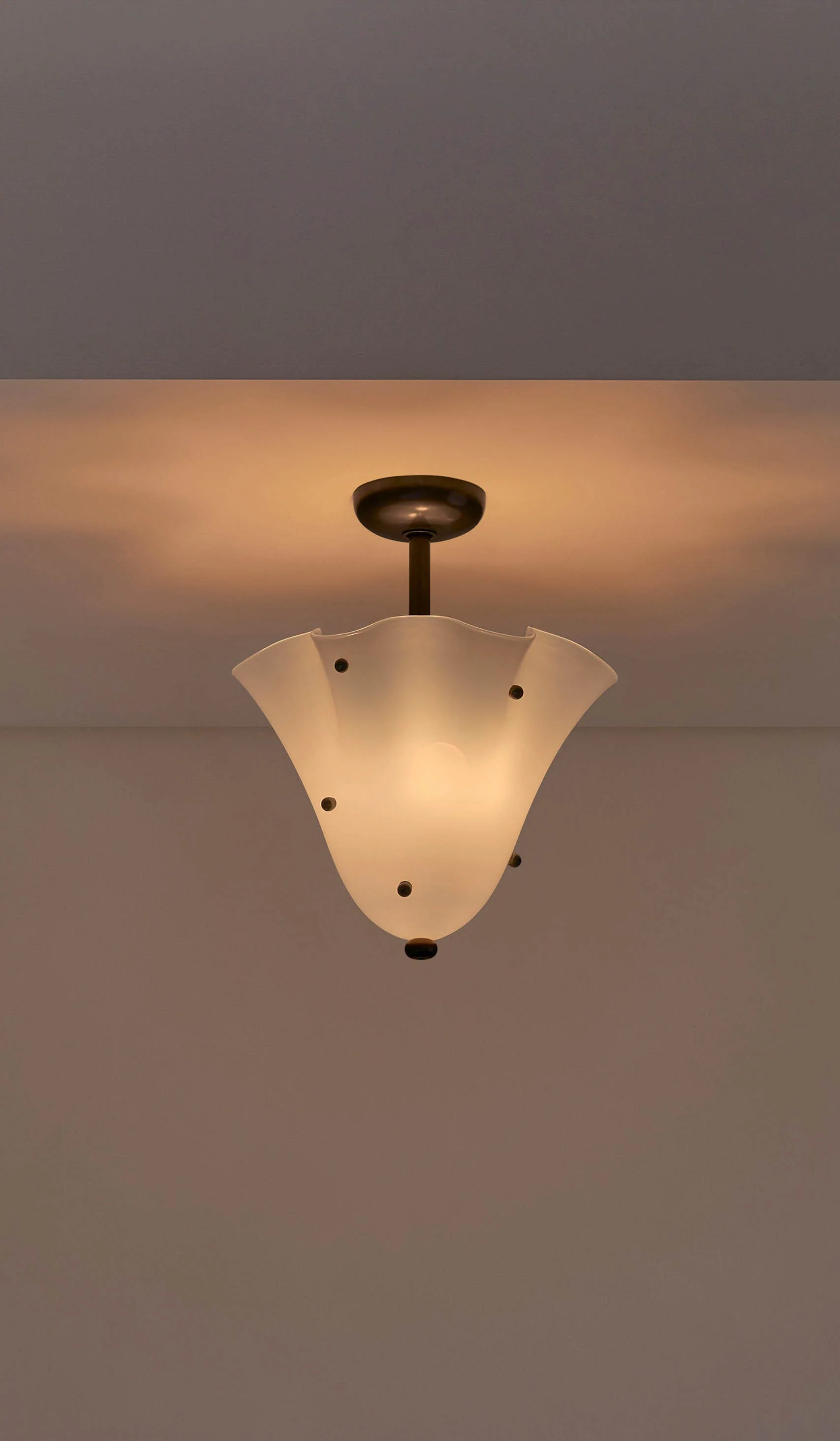 In Common With Blown Glass Fazzo Flush Mount with Dots - Image 32