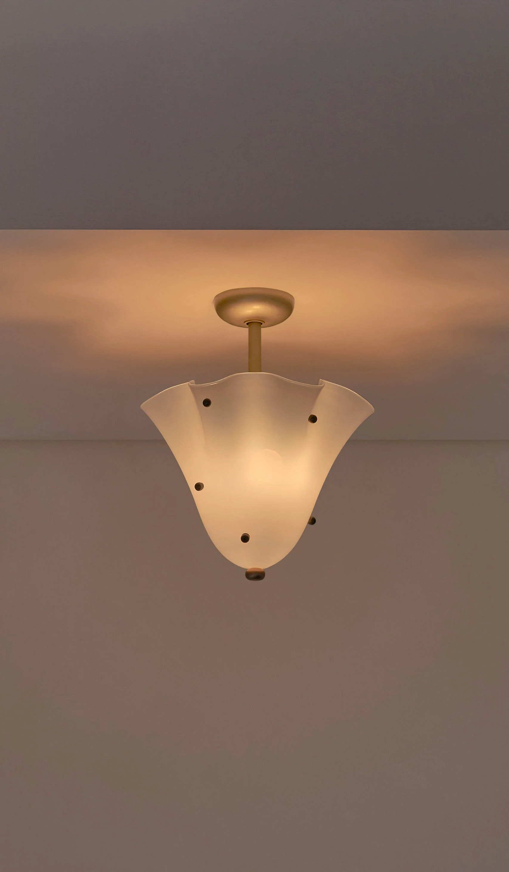 In Common With Blown Glass Fazzo Flush Mount with Dots - Image 36