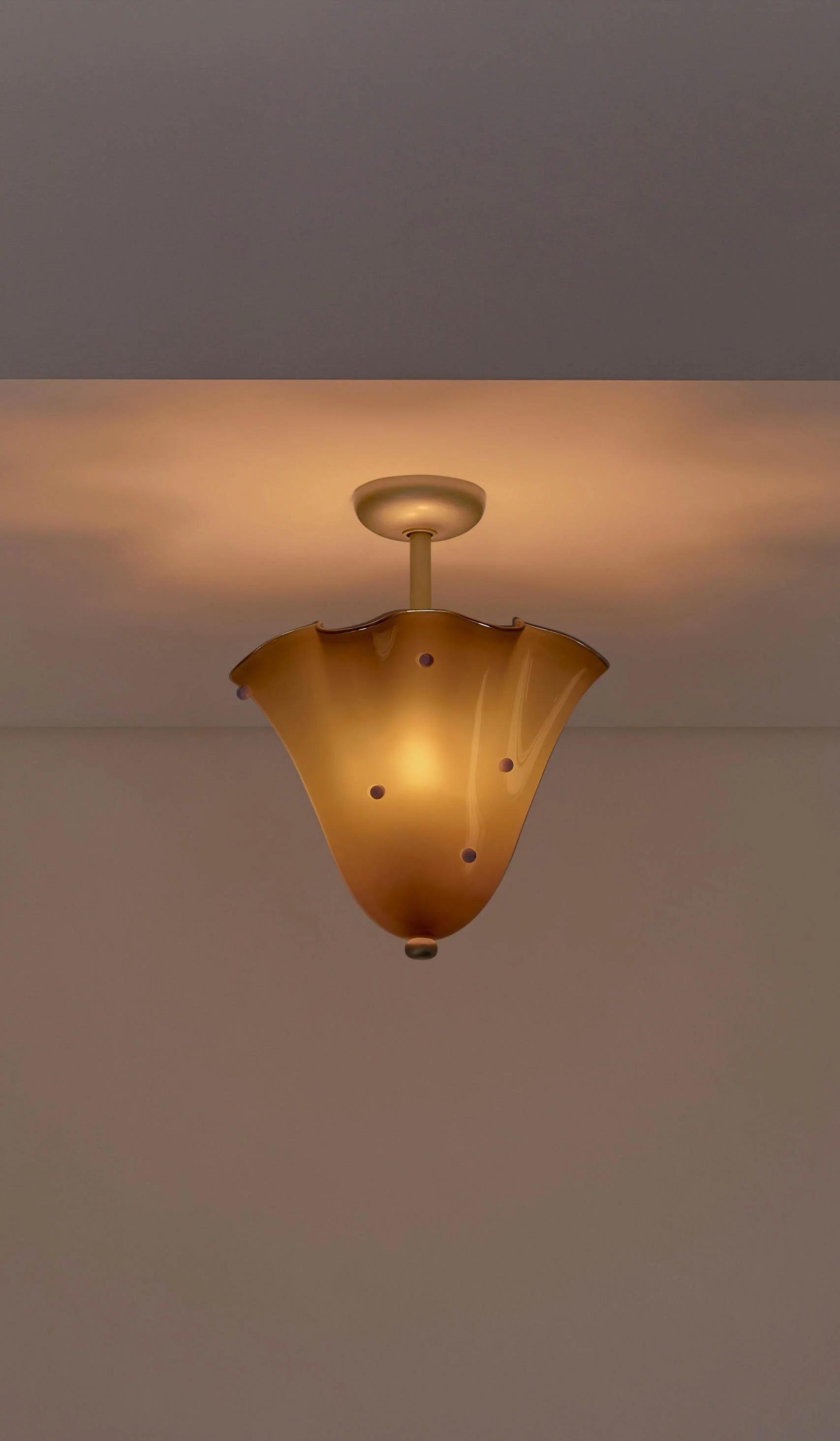 In Common With Blown Glass Fazzo Flush Mount with Dots - Image 51