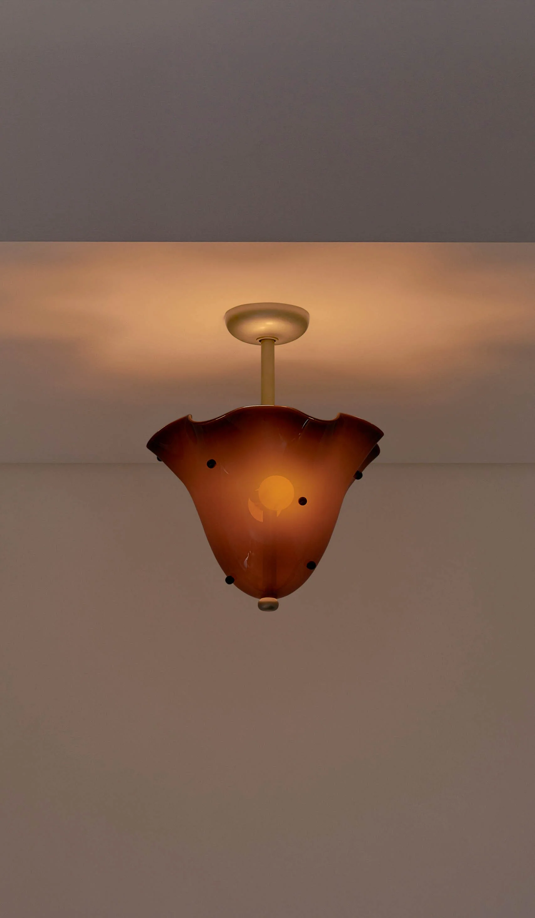 In Common With Blown Glass Fazzo Flush Mount with Dots - Image 79
