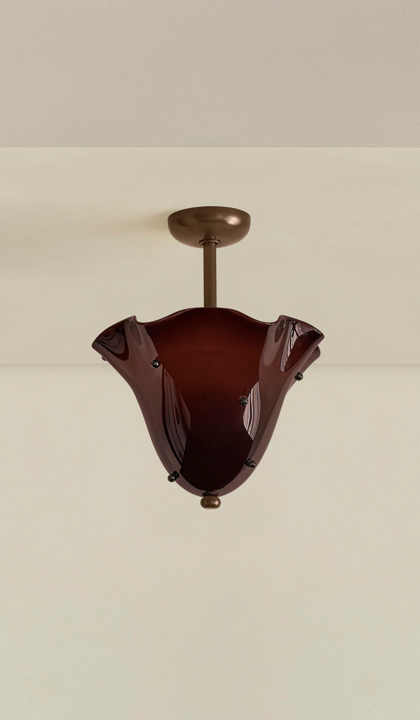 In Common With Blown Glass Fazzo Flush Mount with Dots - Image 80