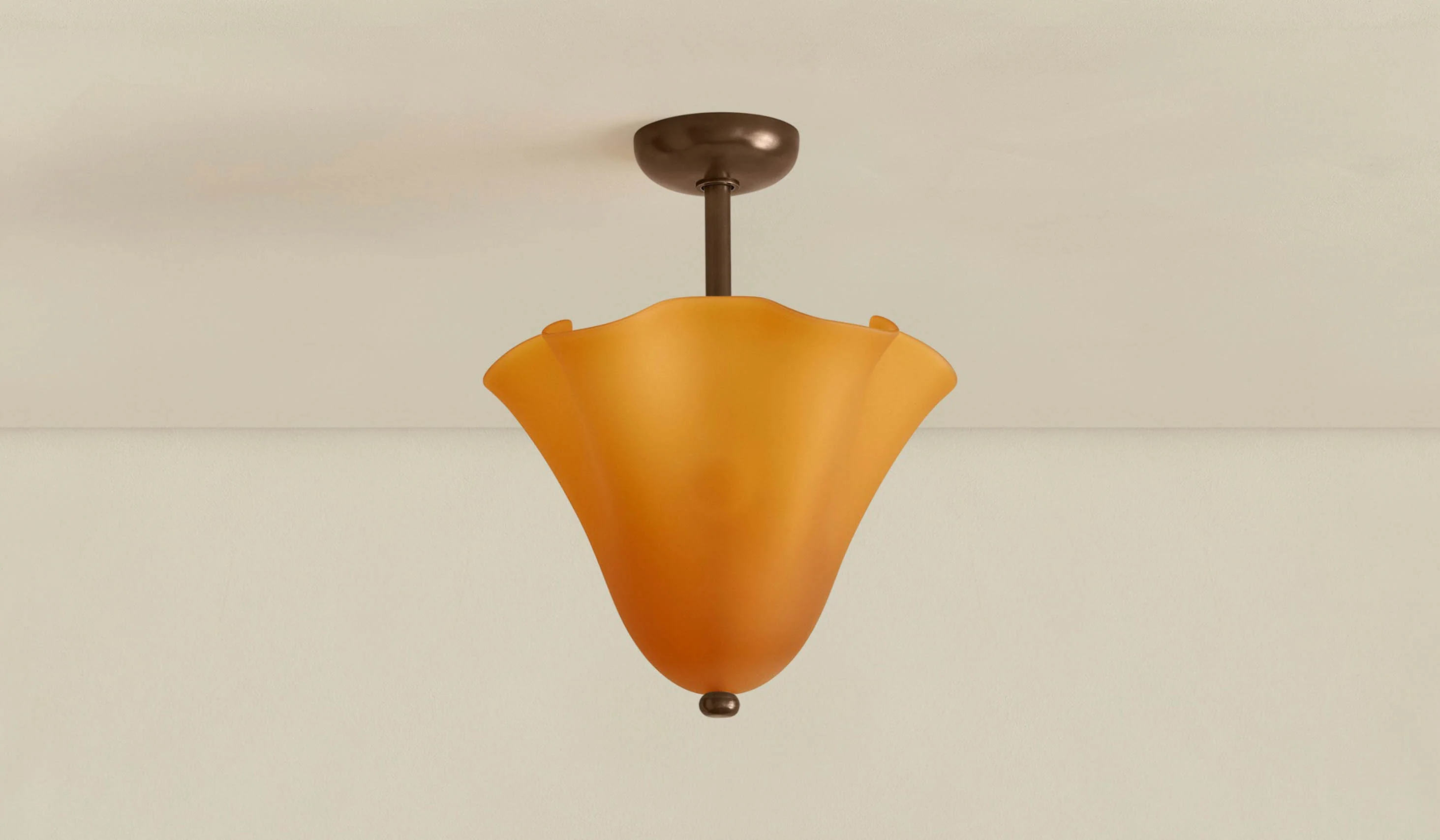 In Common With Blown Glass Fazzo Flush Mount - Image 101