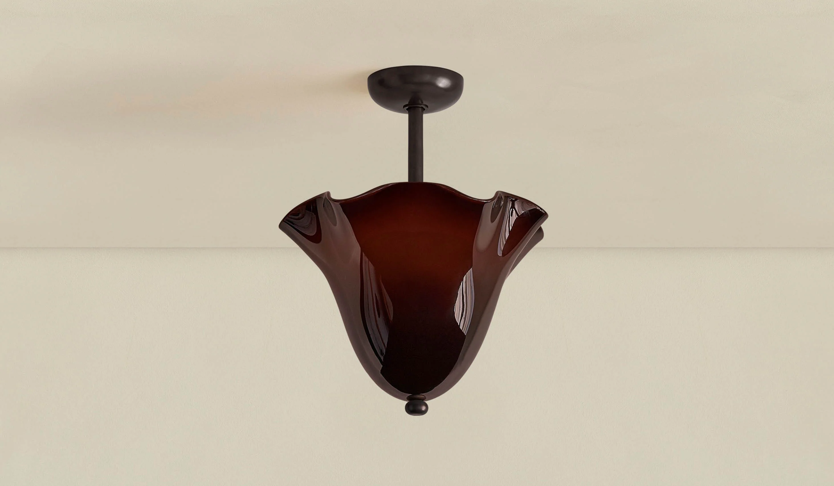 In Common With Blown Glass Fazzo Flush Mount - Image 111