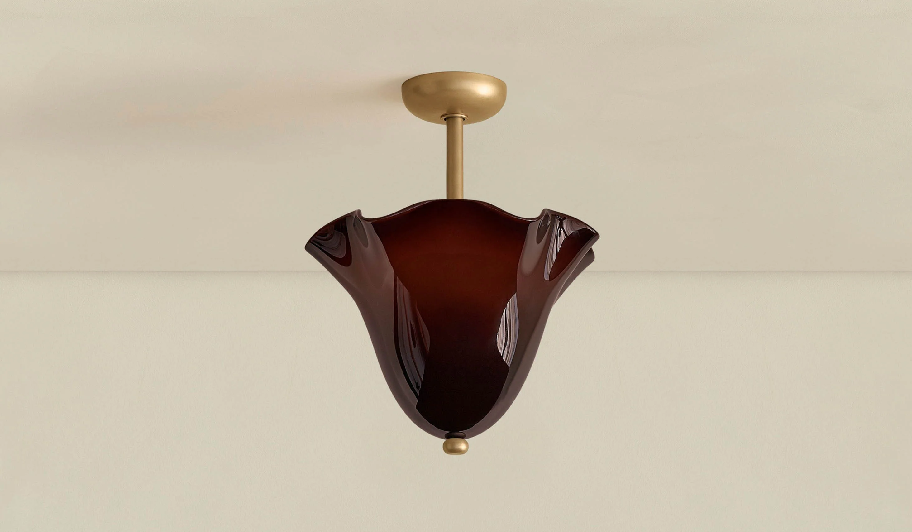 In Common With Blown Glass Fazzo Flush Mount - Image 114