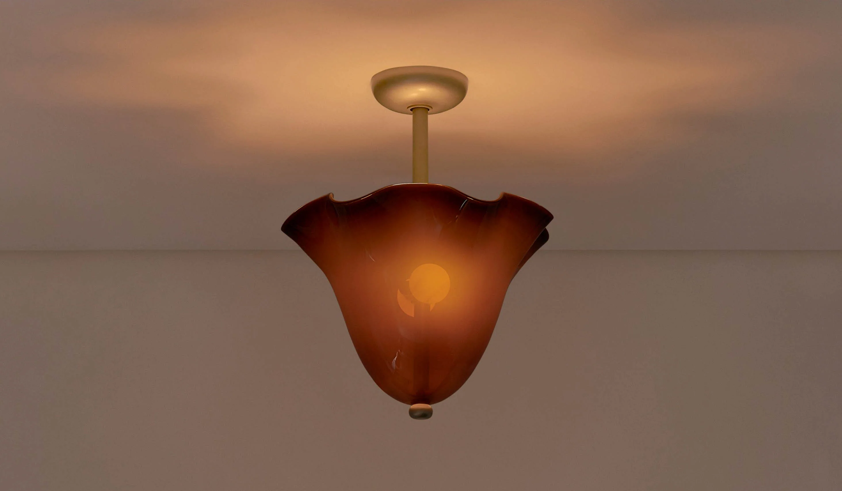 In Common With Blown Glass Fazzo Flush Mount - Image 118