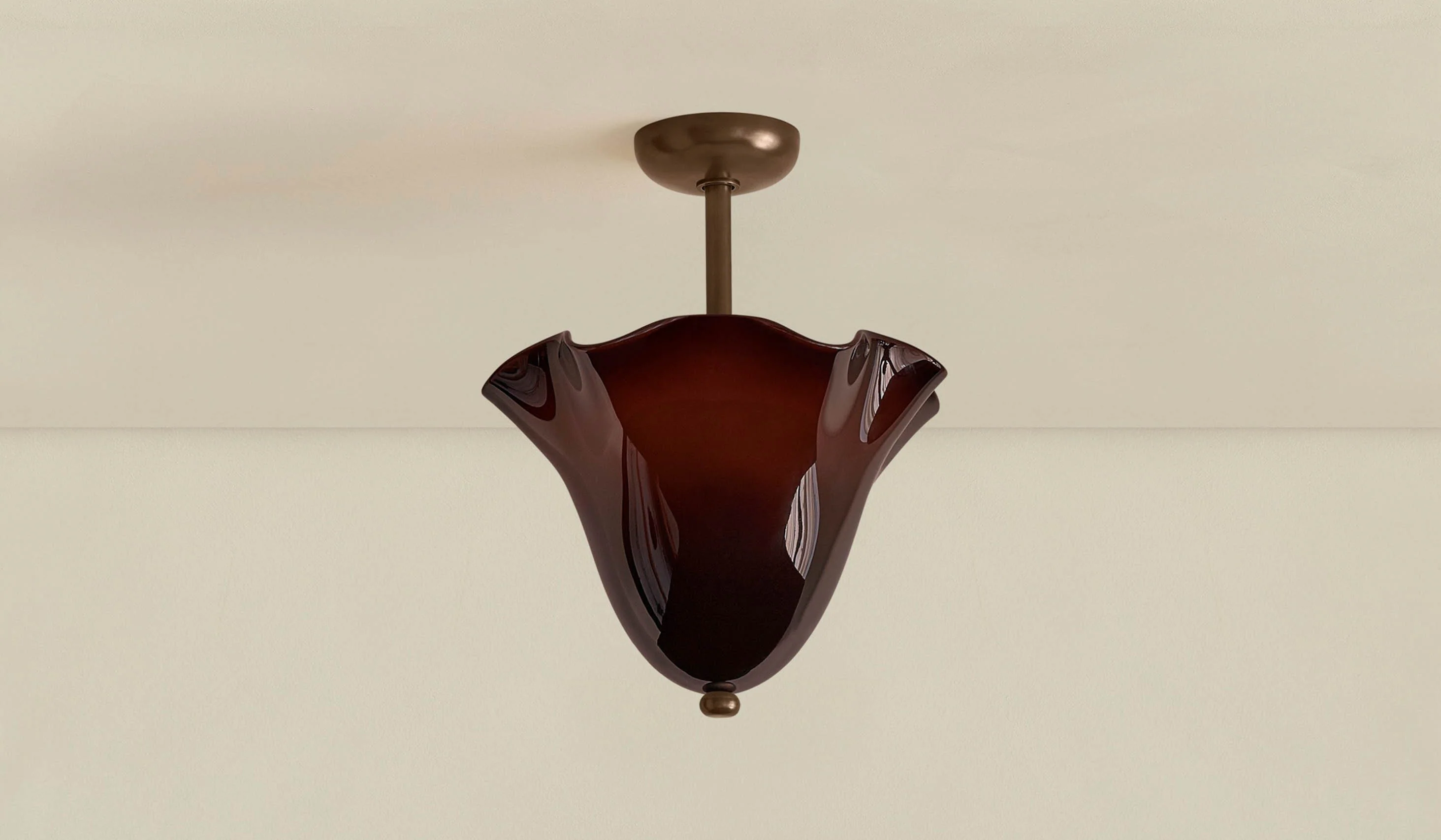 In Common With Blown Glass Fazzo Flush Mount - Image 119