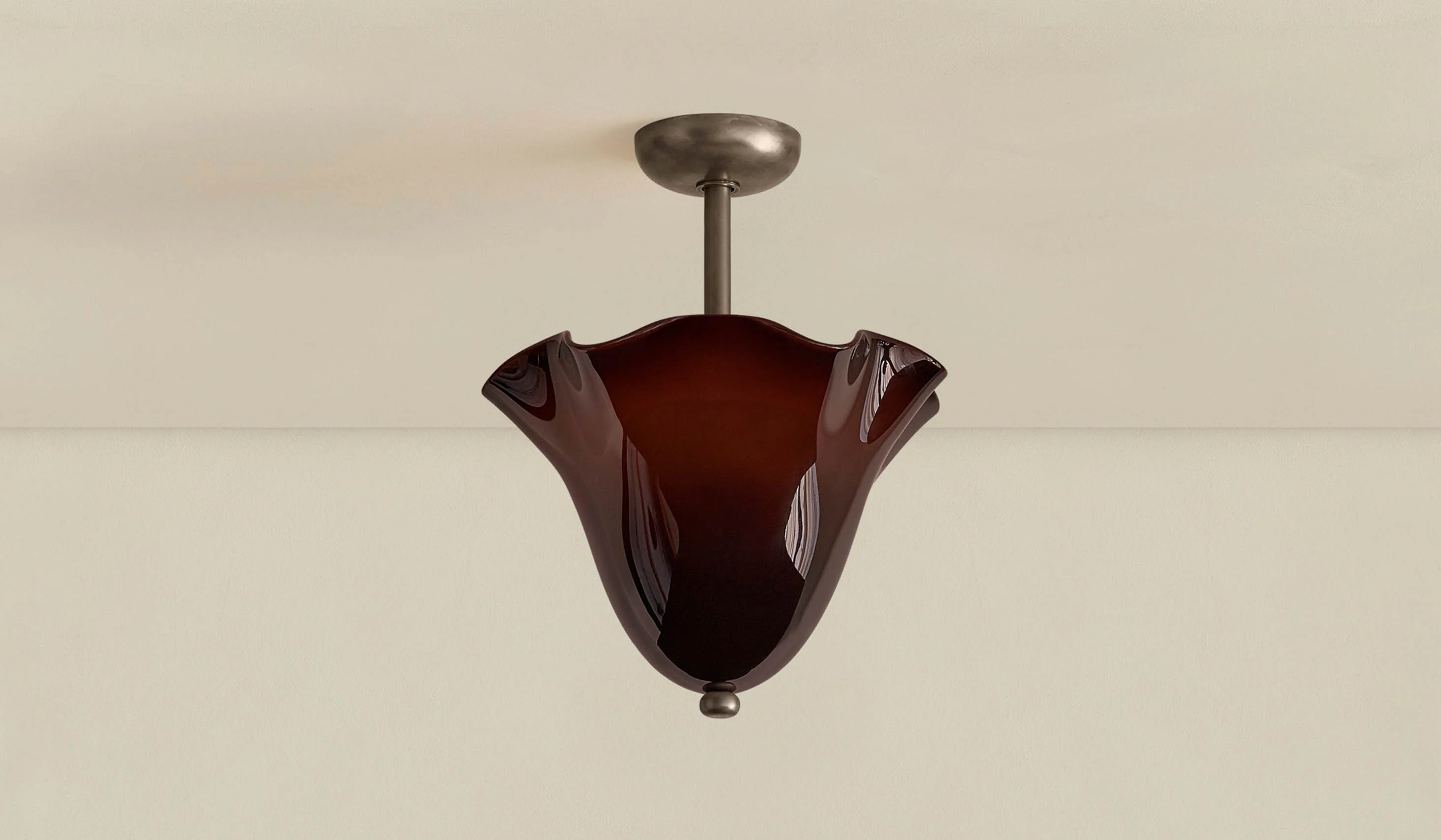 In Common With Blown Glass Fazzo Flush Mount - Image 124