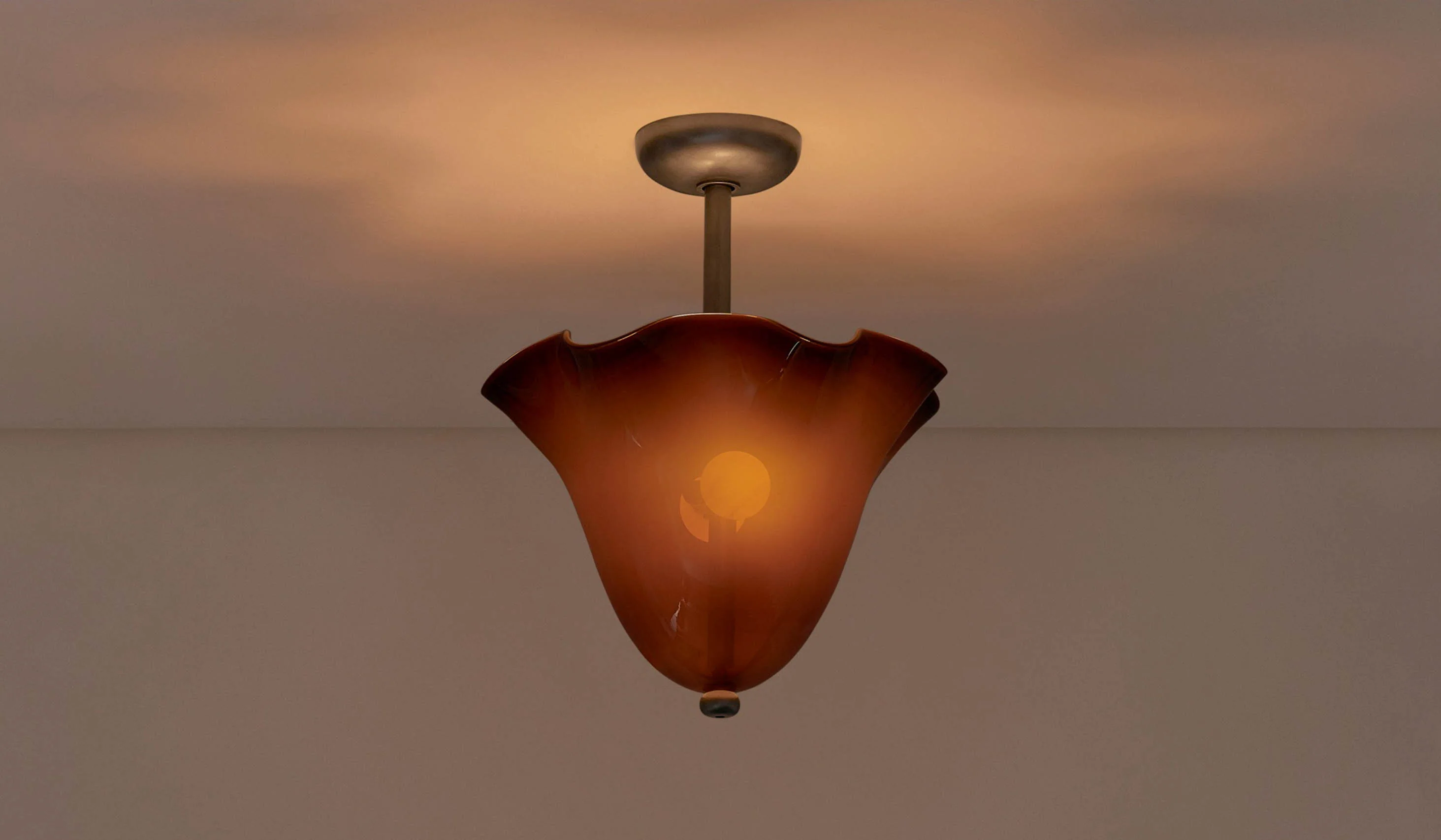 In Common With Blown Glass Fazzo Flush Mount - Image 128