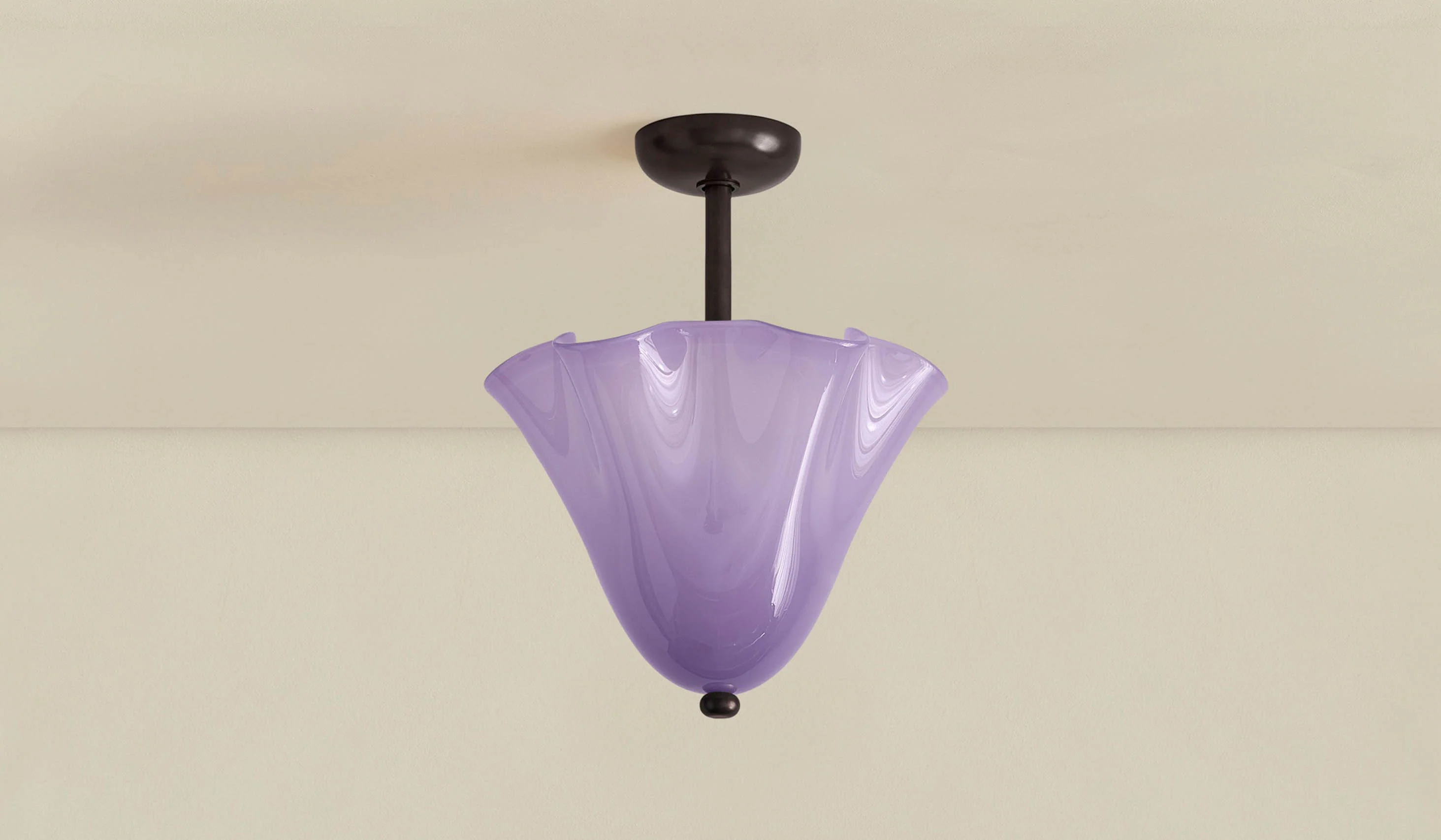In Common With Blown Glass Fazzo Flush Mount - Image 16