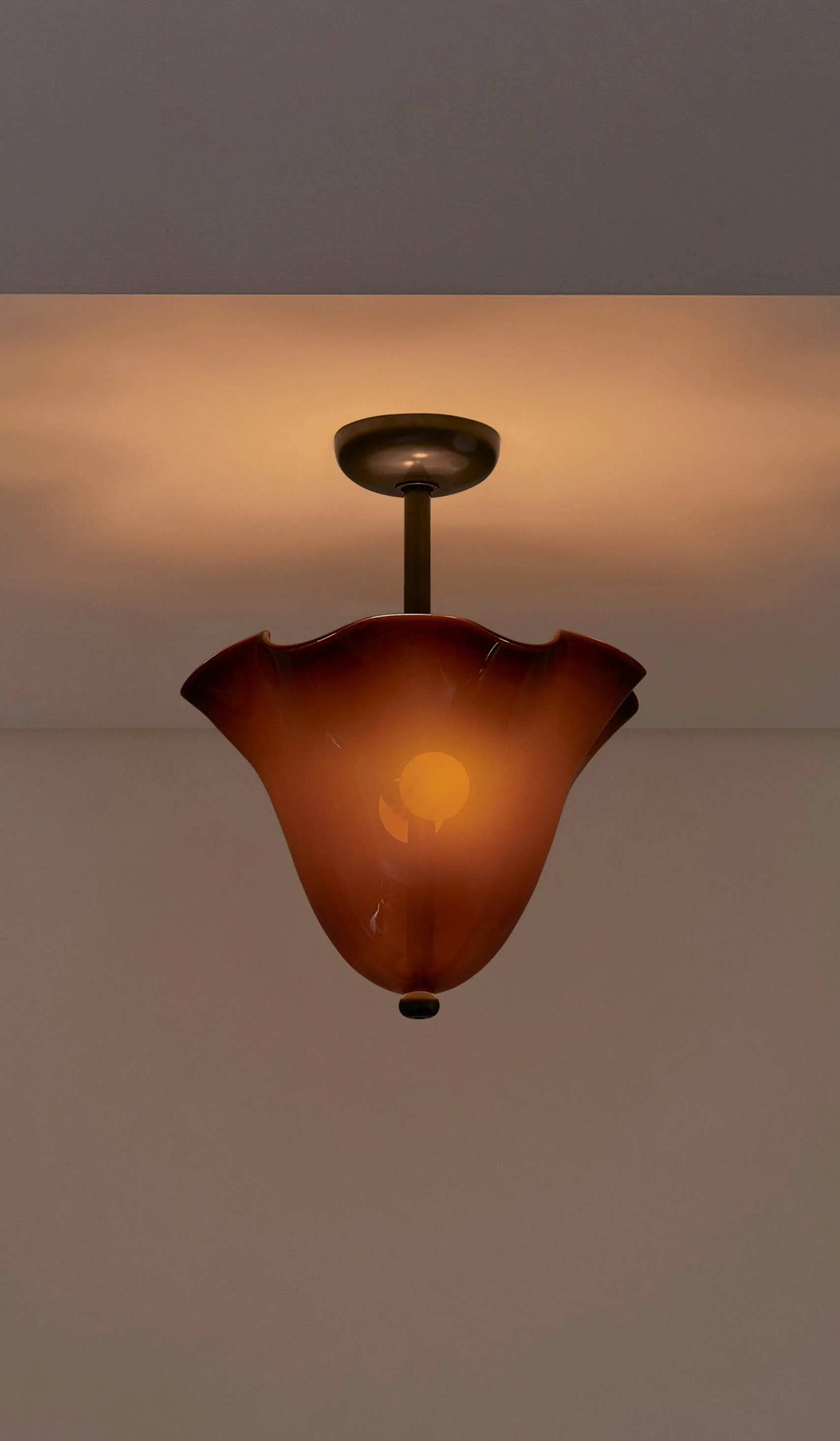 In Common With Blown Glass Fazzo Flush Mount - Image 3
