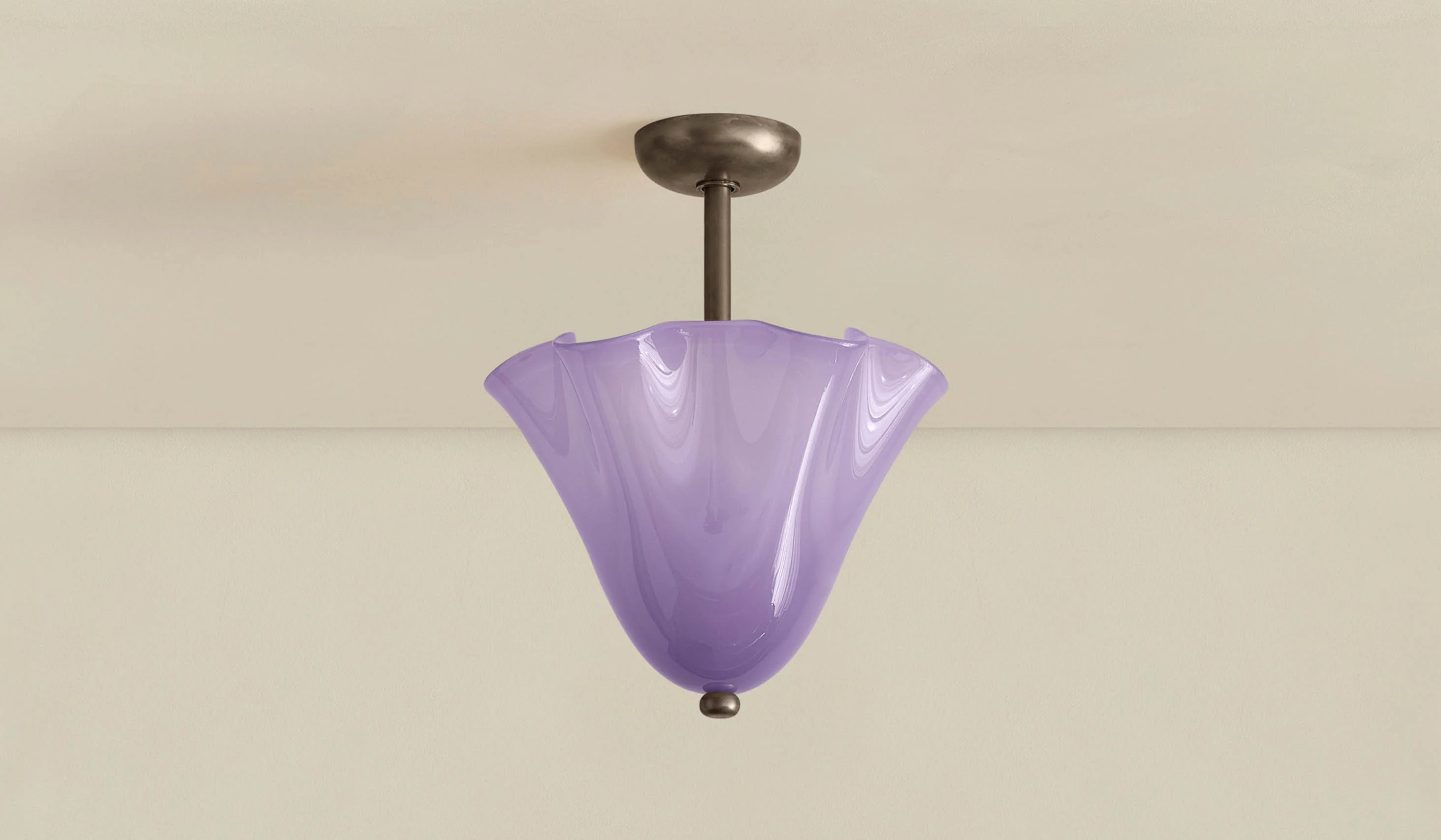 In Common With Blown Glass Fazzo Flush Mount - Image 31