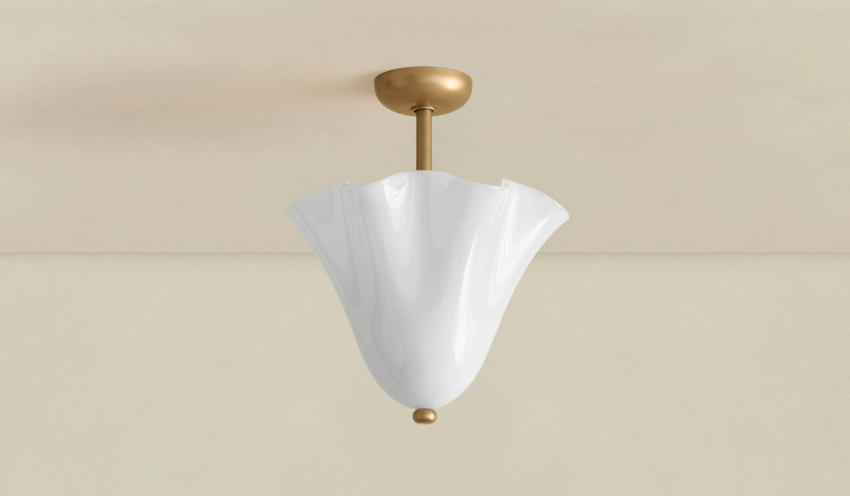 In Common With Blown Glass Fazzo Flush Mount - Image 40