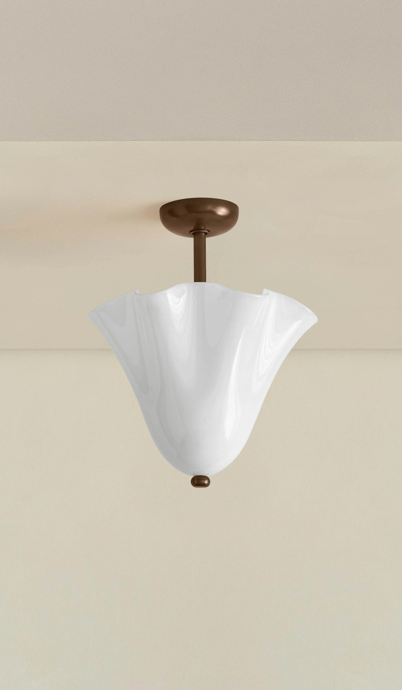 In Common With Blown Glass Fazzo Flush Mount - Image 46