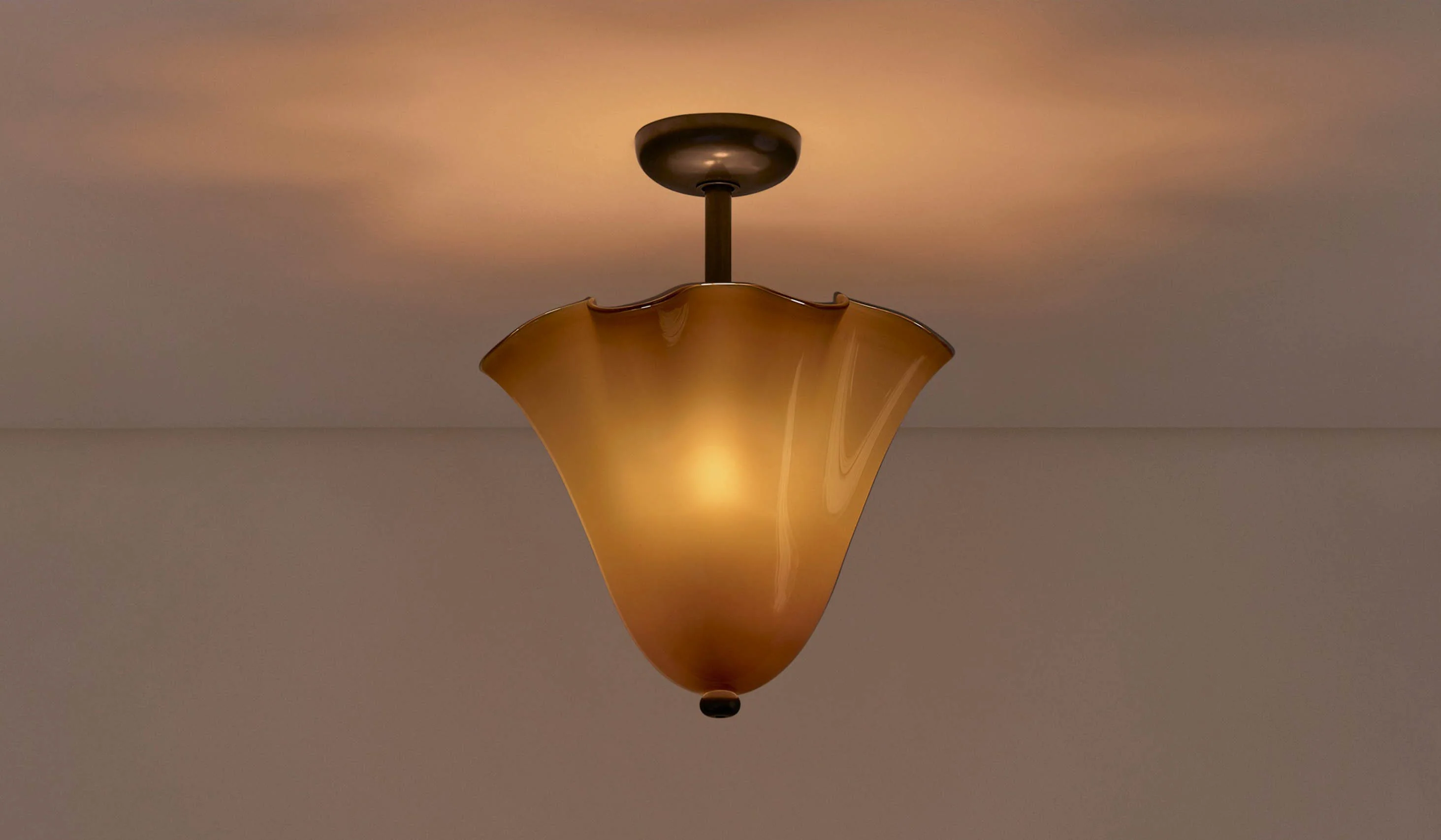In Common With Blown Glass Fazzo Flush Mount - Image 58