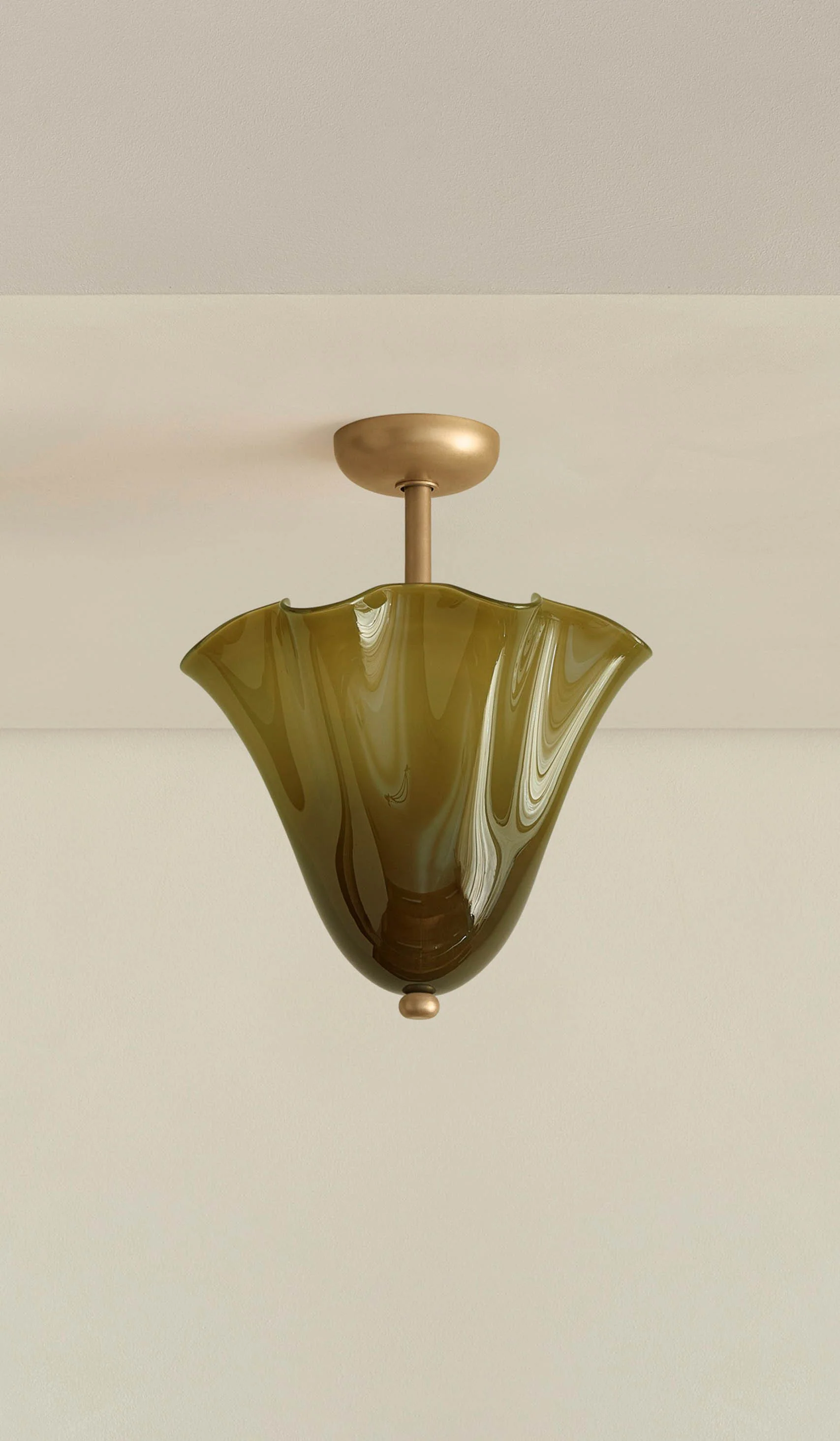 In Common With Blown Glass Fazzo Flush Mount - Image 60