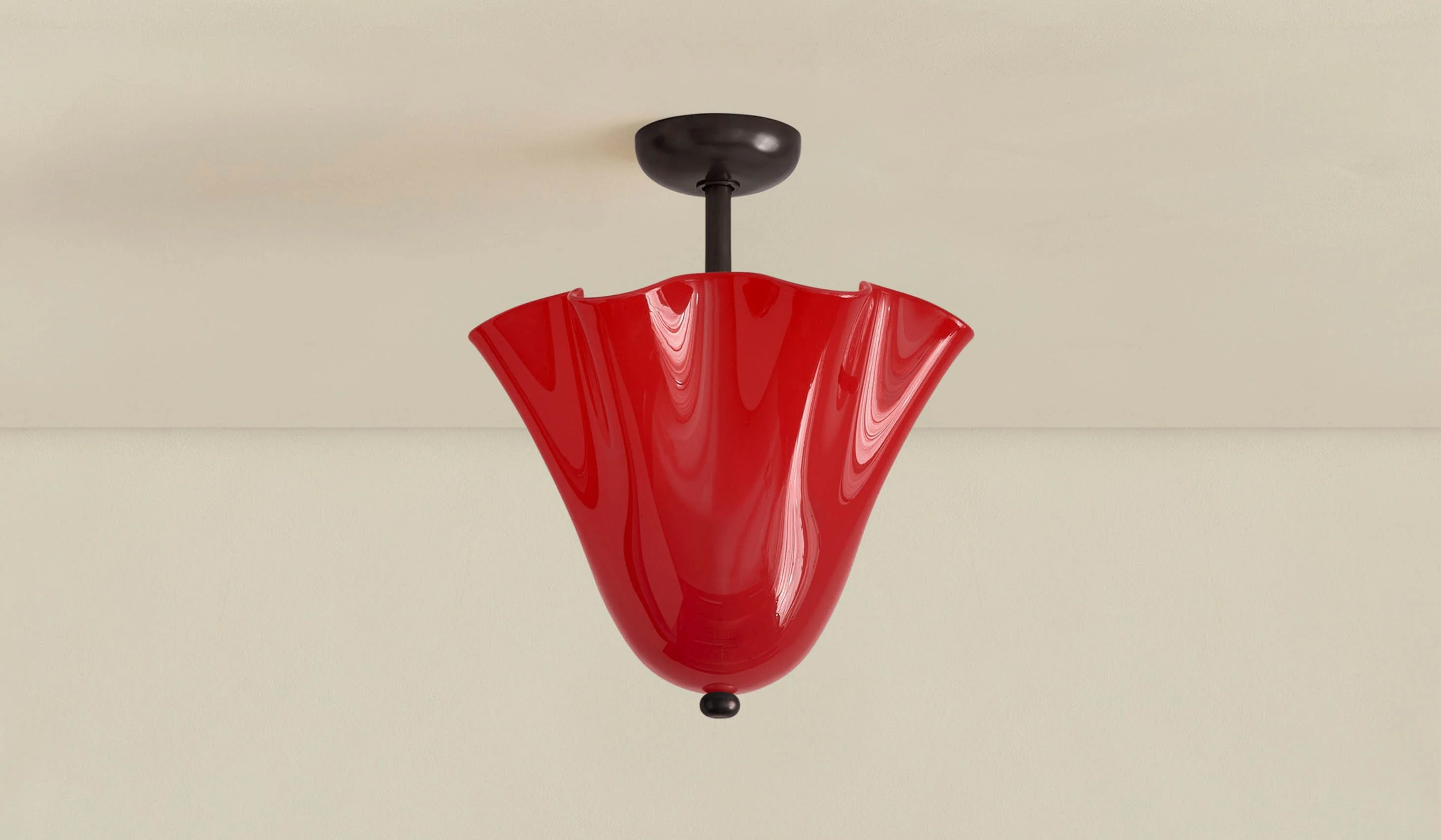 In Common With Blown Glass Fazzo Flush Mount - Image 73