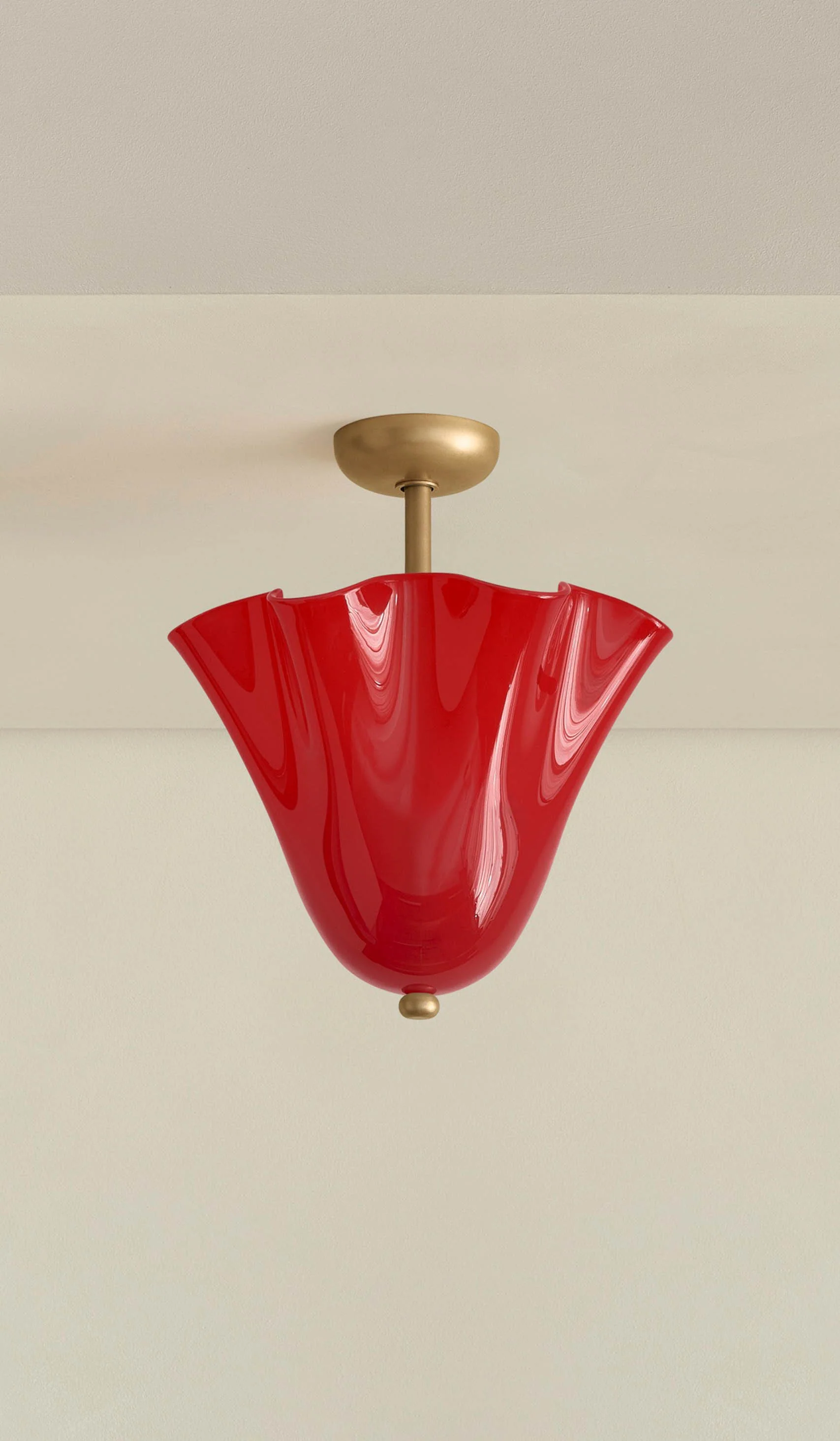 In Common With Blown Glass Fazzo Flush Mount - Image 78