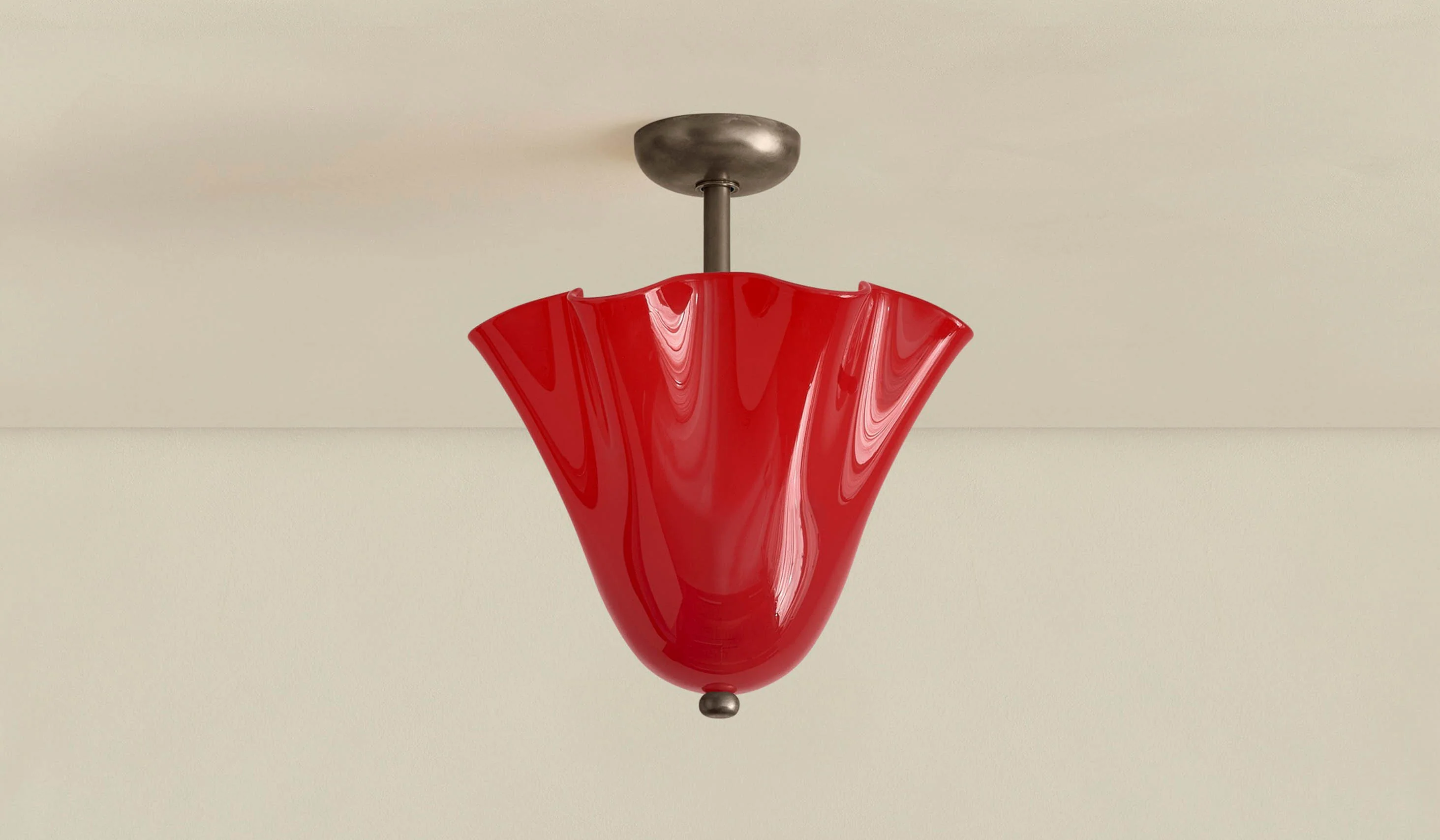 In Common With Blown Glass Fazzo Flush Mount - Image 87