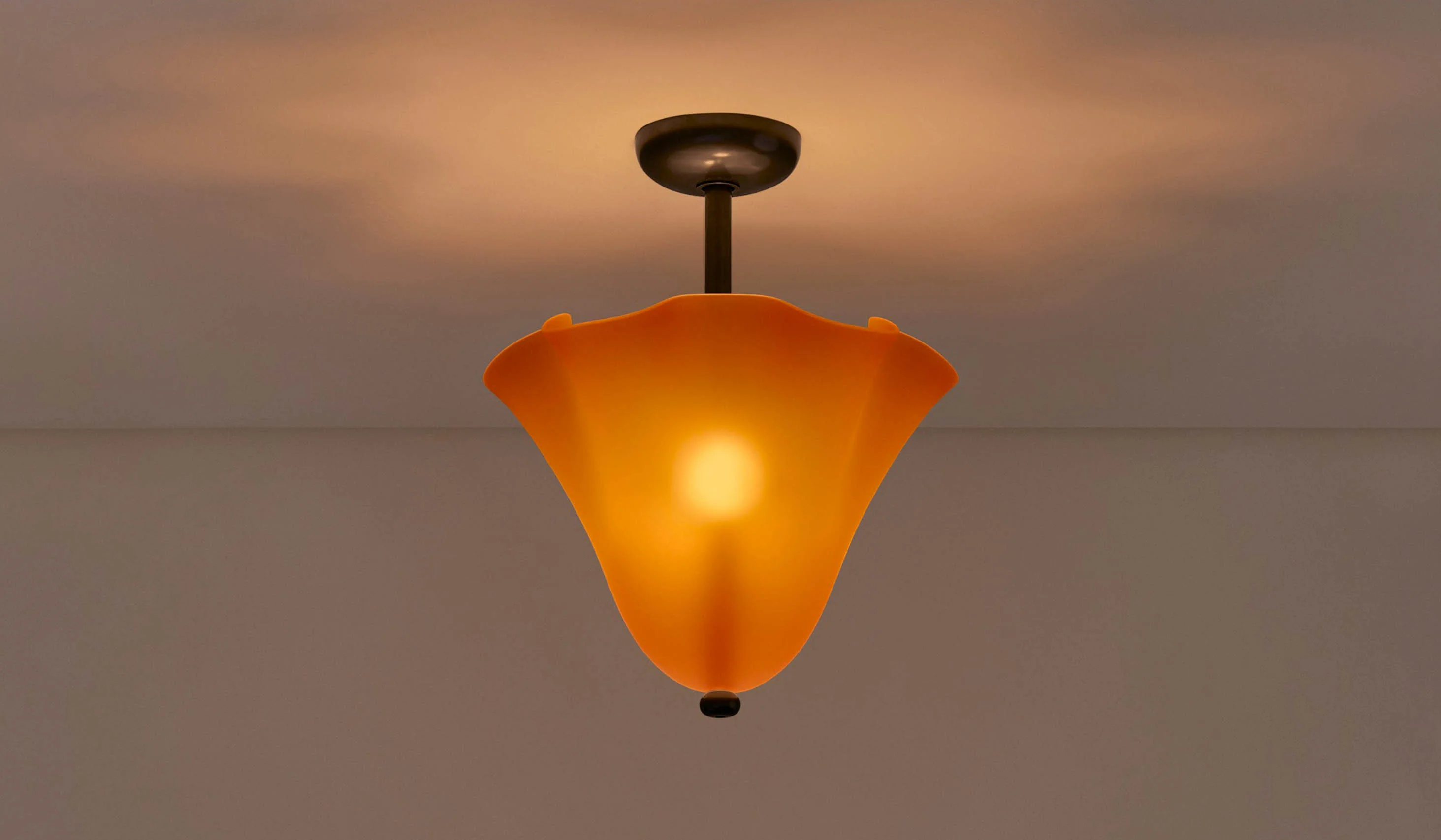 In Common With Blown Glass Fazzo Flush Mount - Image 95