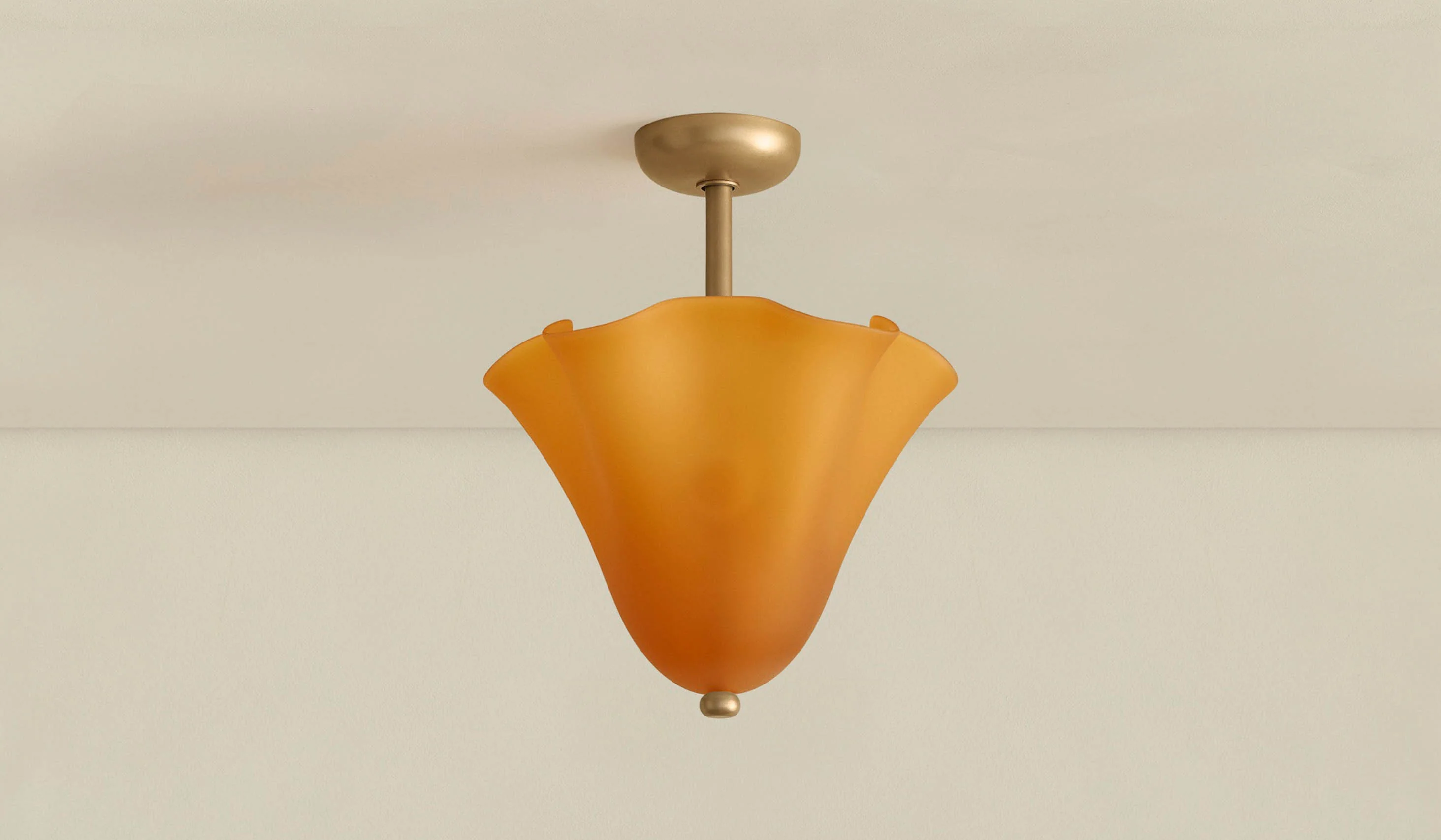 In Common With Blown Glass Fazzo Flush Mount - Image 96