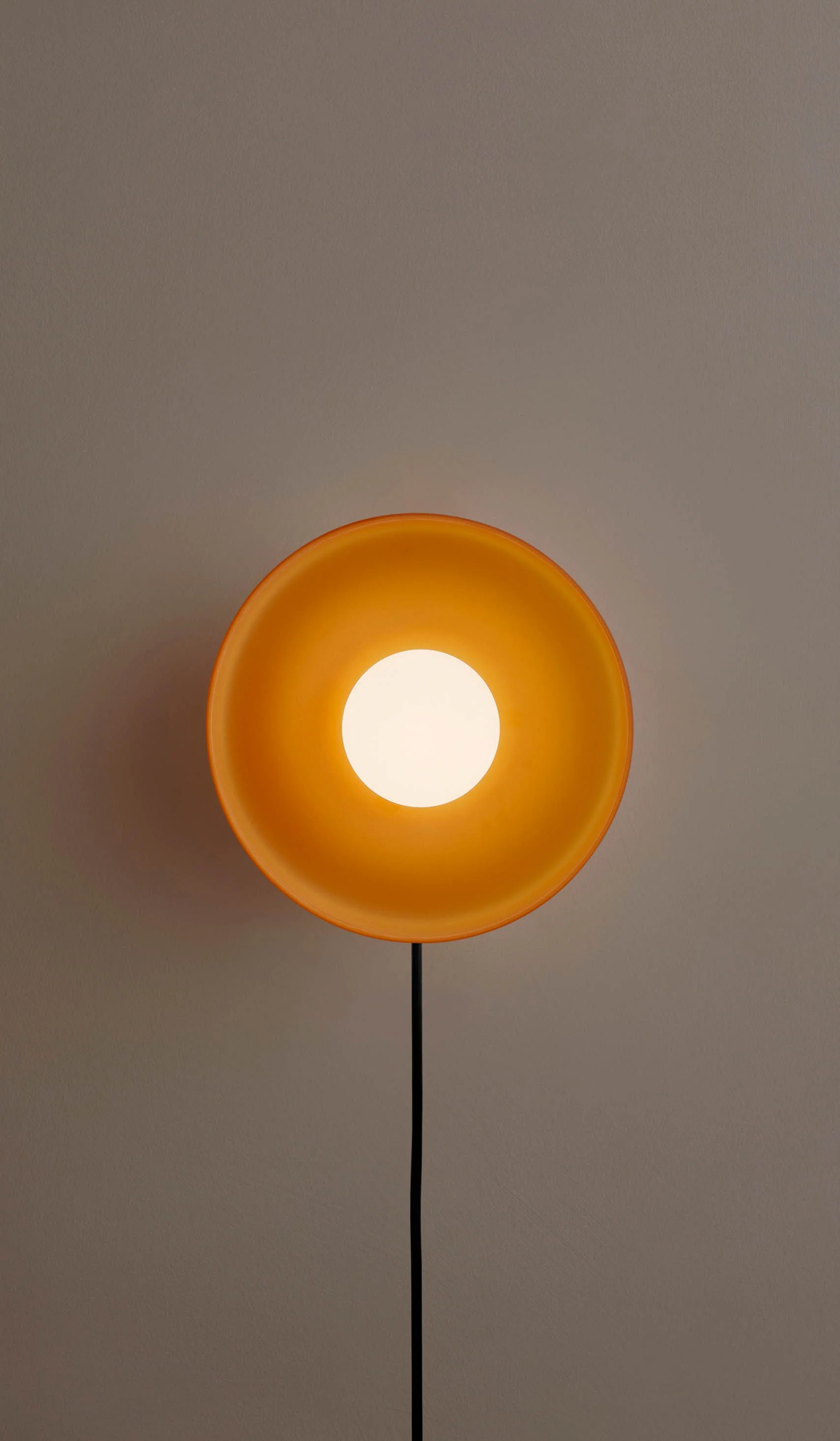 In Common With Sandblasted Amber Glass Disc Surface Mount - Image 30