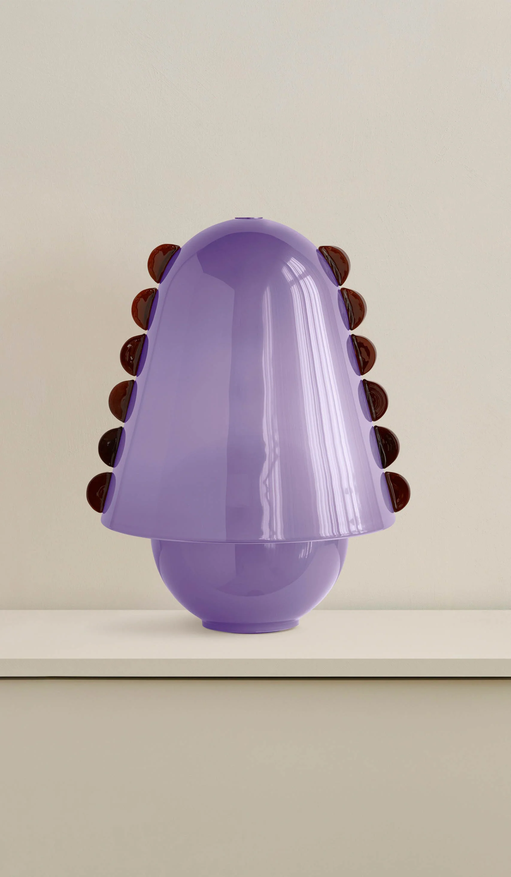 In Common With Large Blown Glass Calla Table Lamp - Image 17
