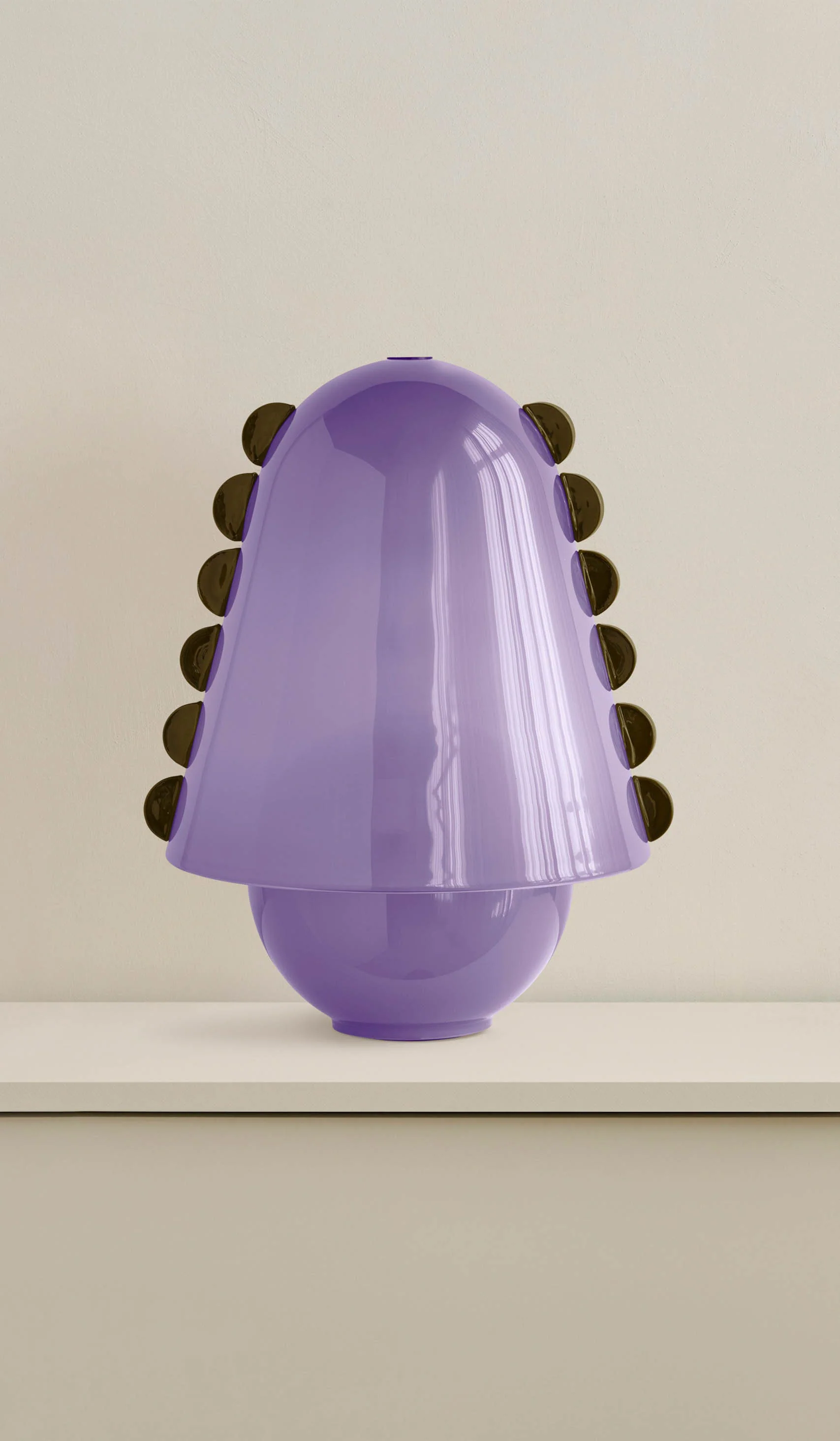 In Common With Large Blown Glass Calla Table Lamp - Image 18