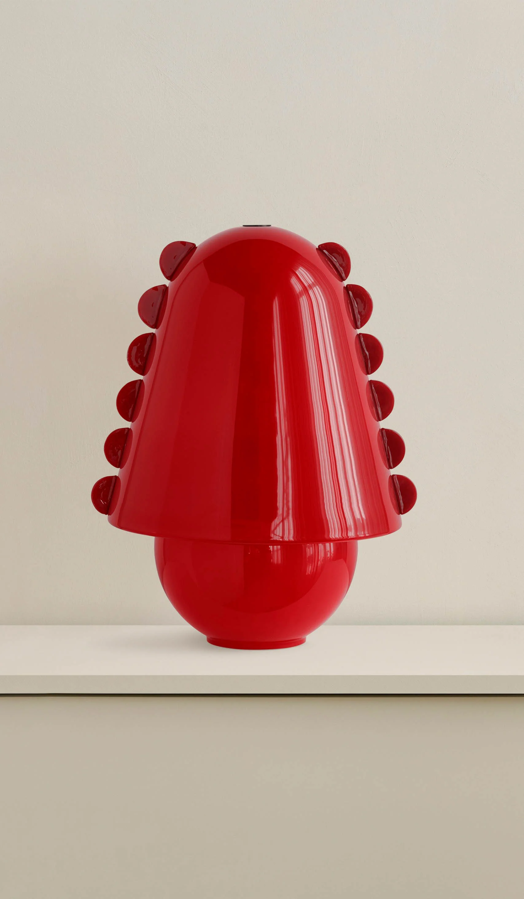 In Common With Large Blown Glass Calla Table Lamp - Image 44
