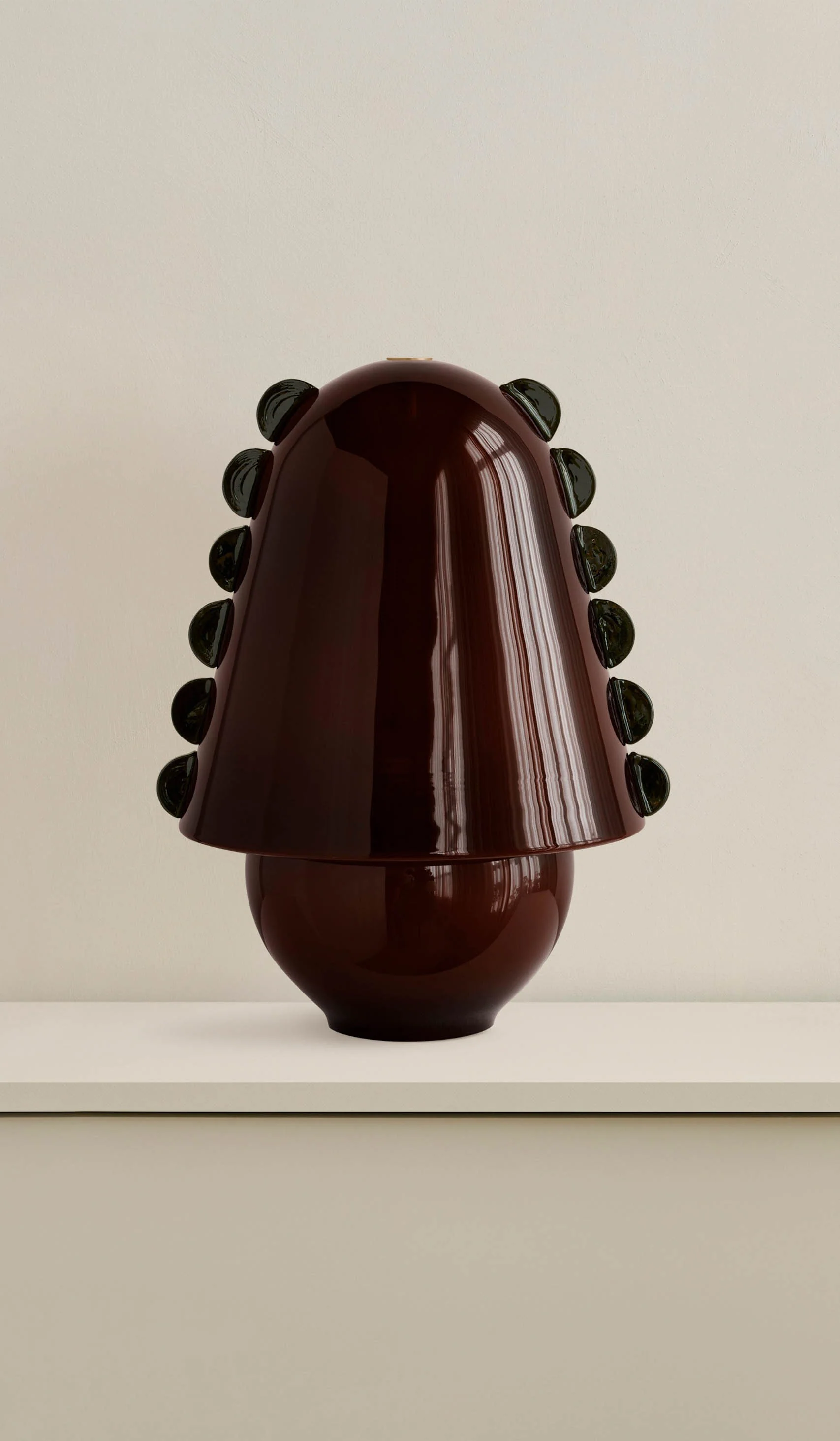 In Common With Large Blown Glass Calla Table Lamp - Image 54