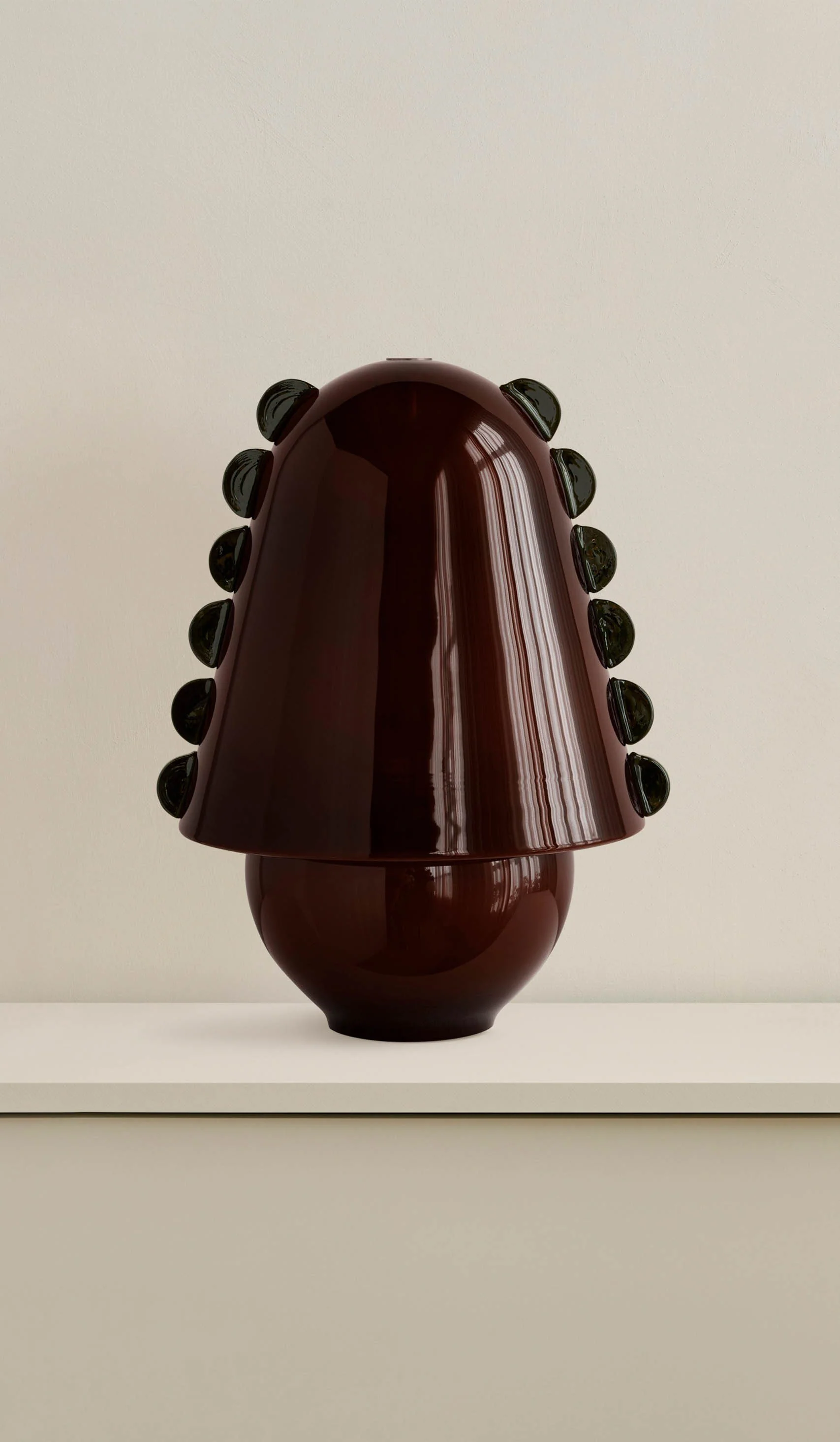 In Common With Large Blown Glass Calla Table Lamp - Image 56