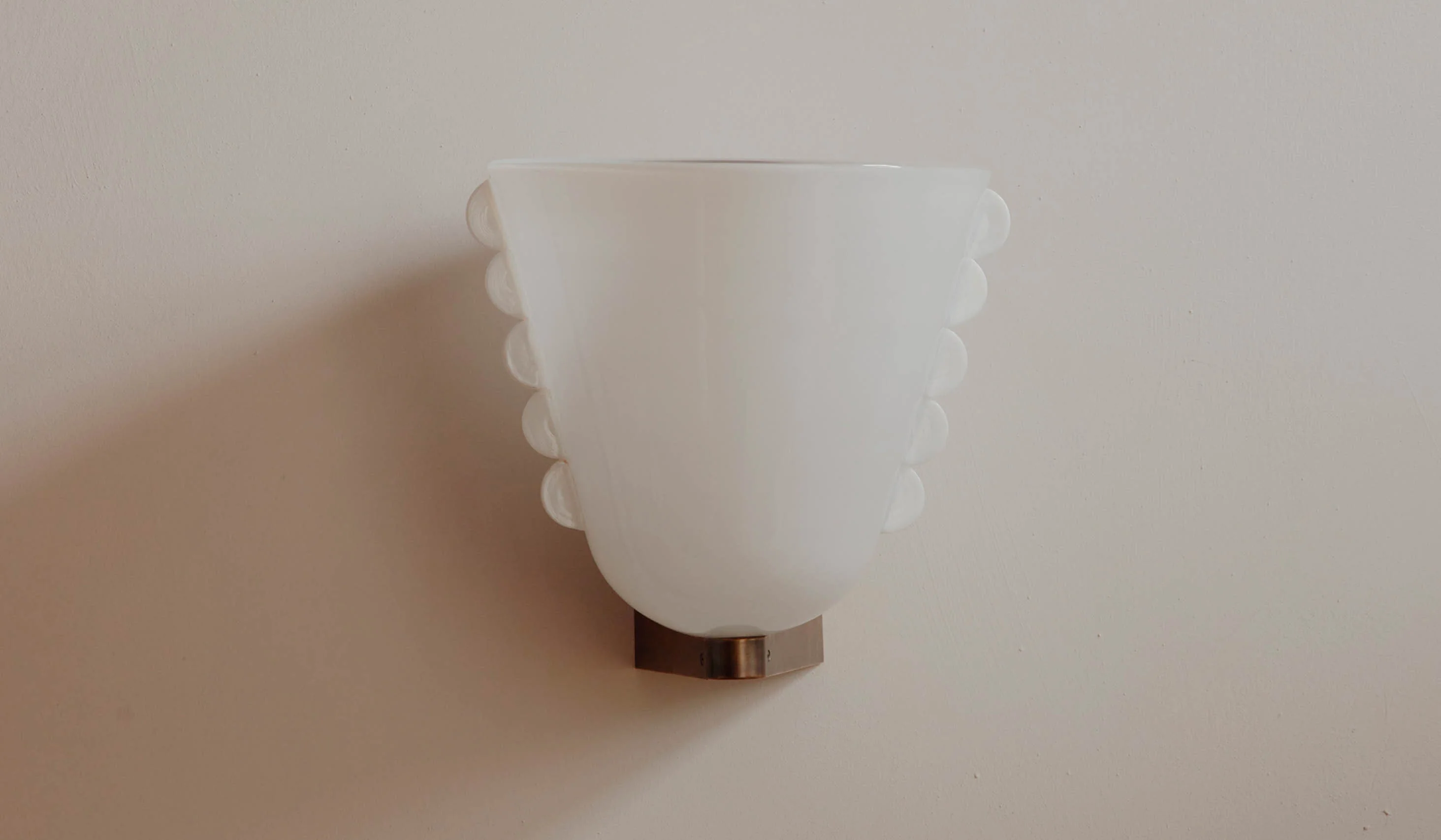 In Common With Medium Blown Glass Calla Sconce - Image 10