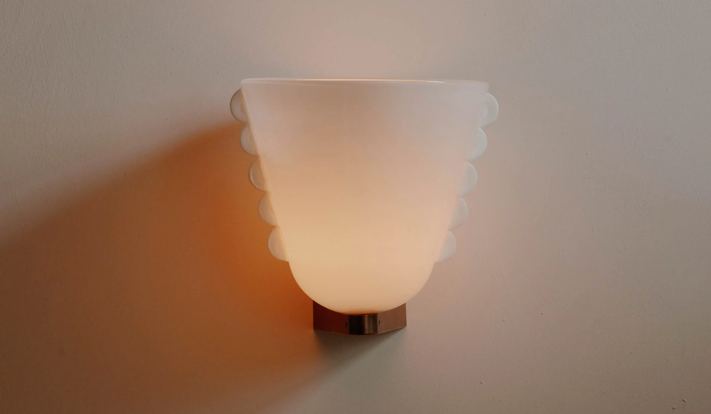 In Common With Medium Blown Glass Calla Sconce - Image 4